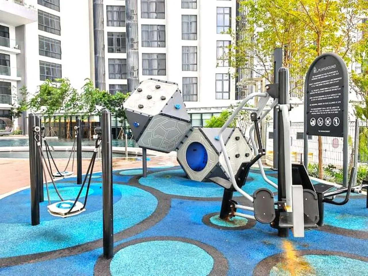 Children play ground in The Shore Kota Kinabalu