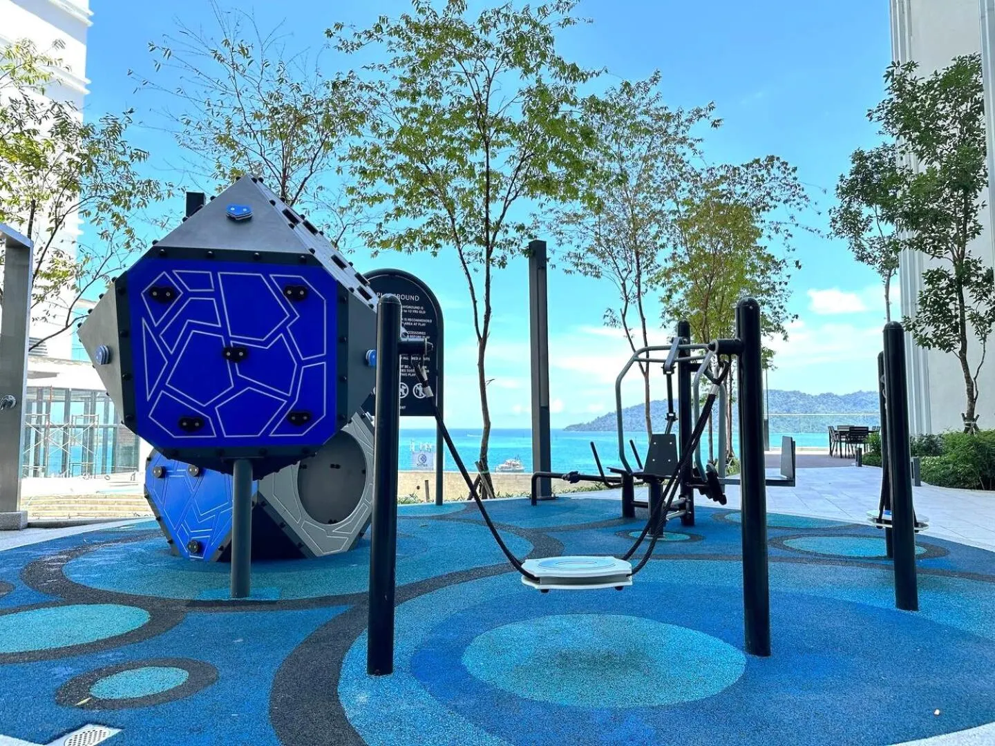 Children play ground in The Shore Kota Kinabalu