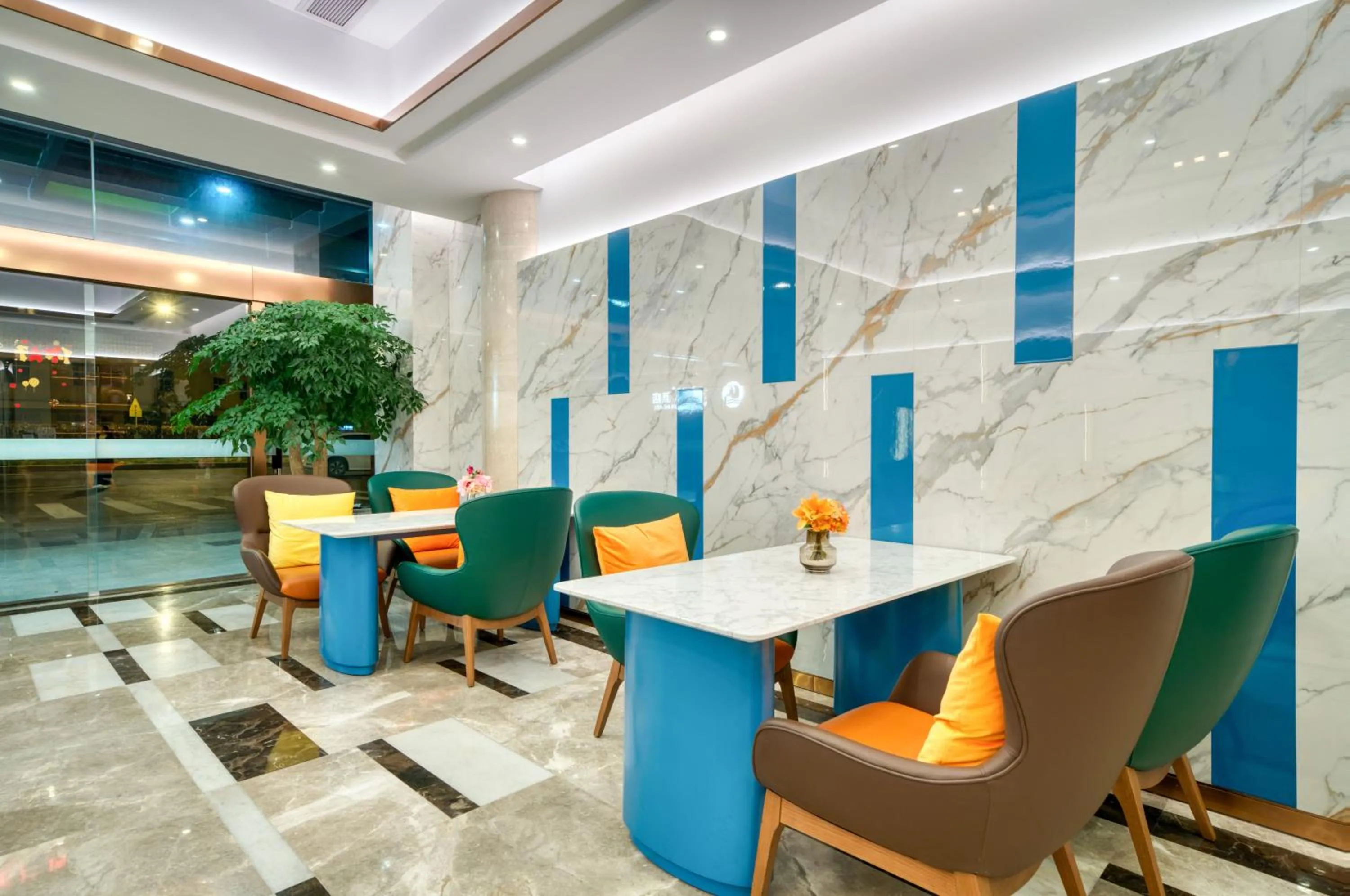 Seating area in Hangzhou Haixin Hotel