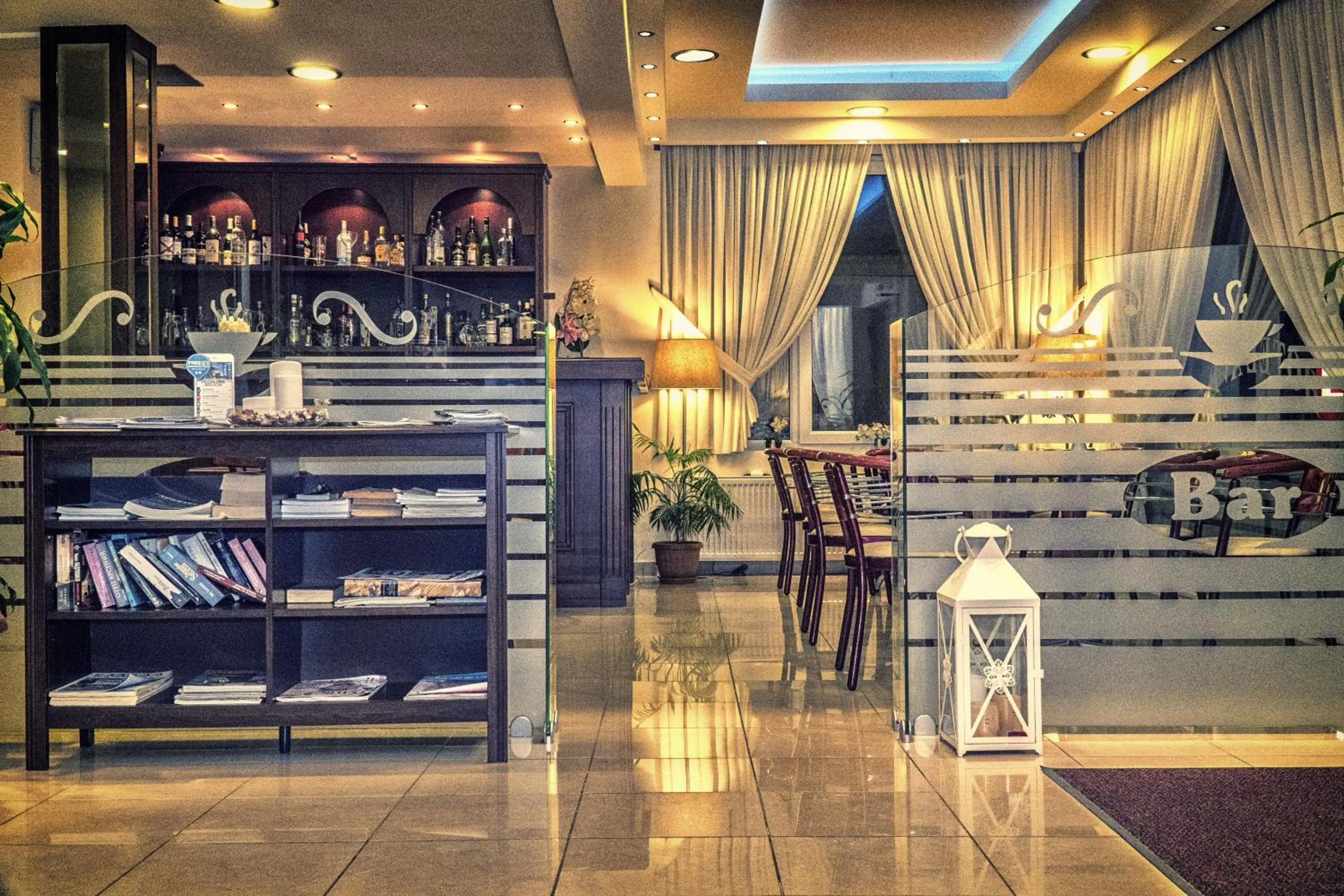 Lobby or reception in Hotel Avra