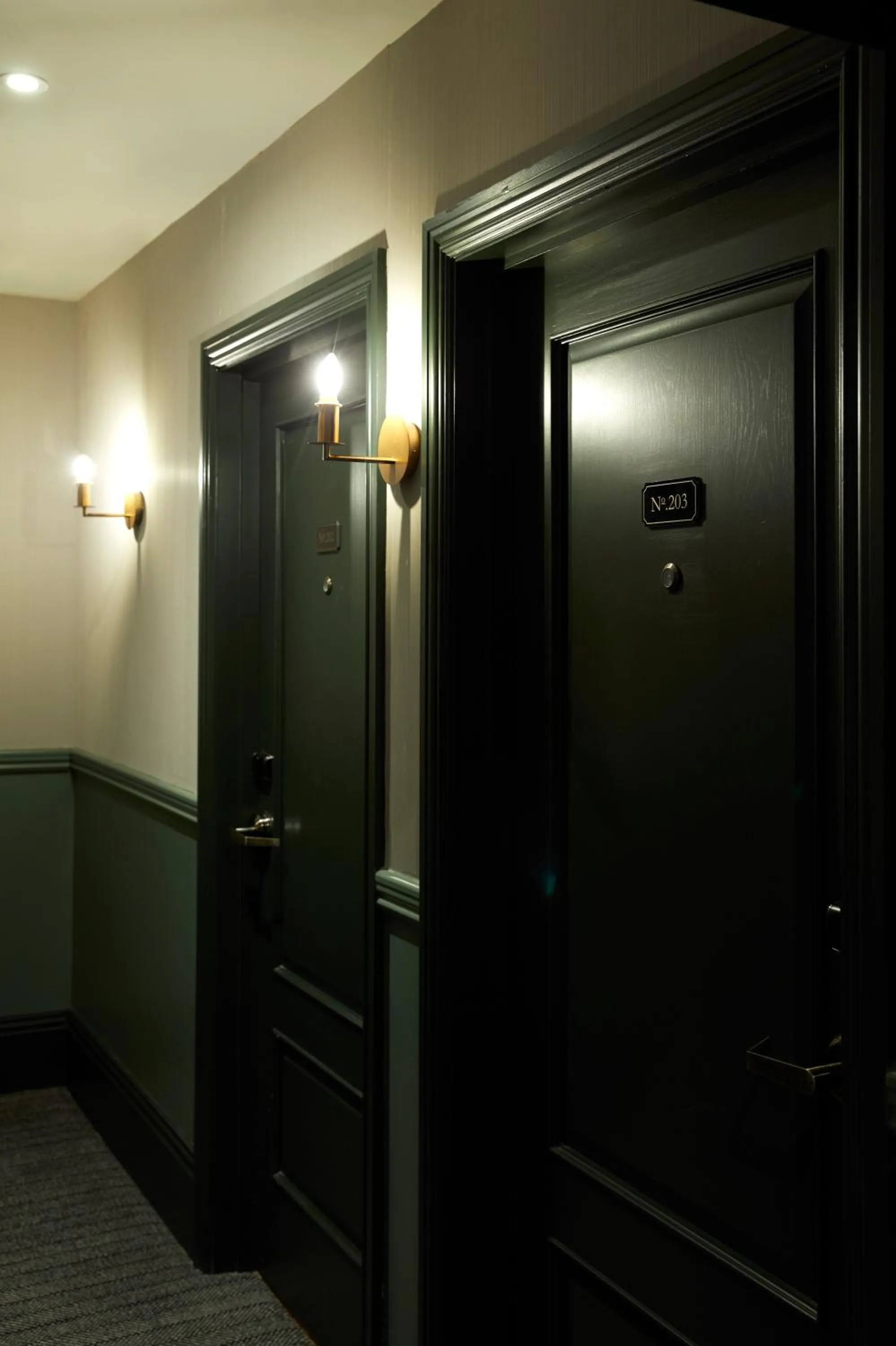 Decorative detail in The Portico Hotel