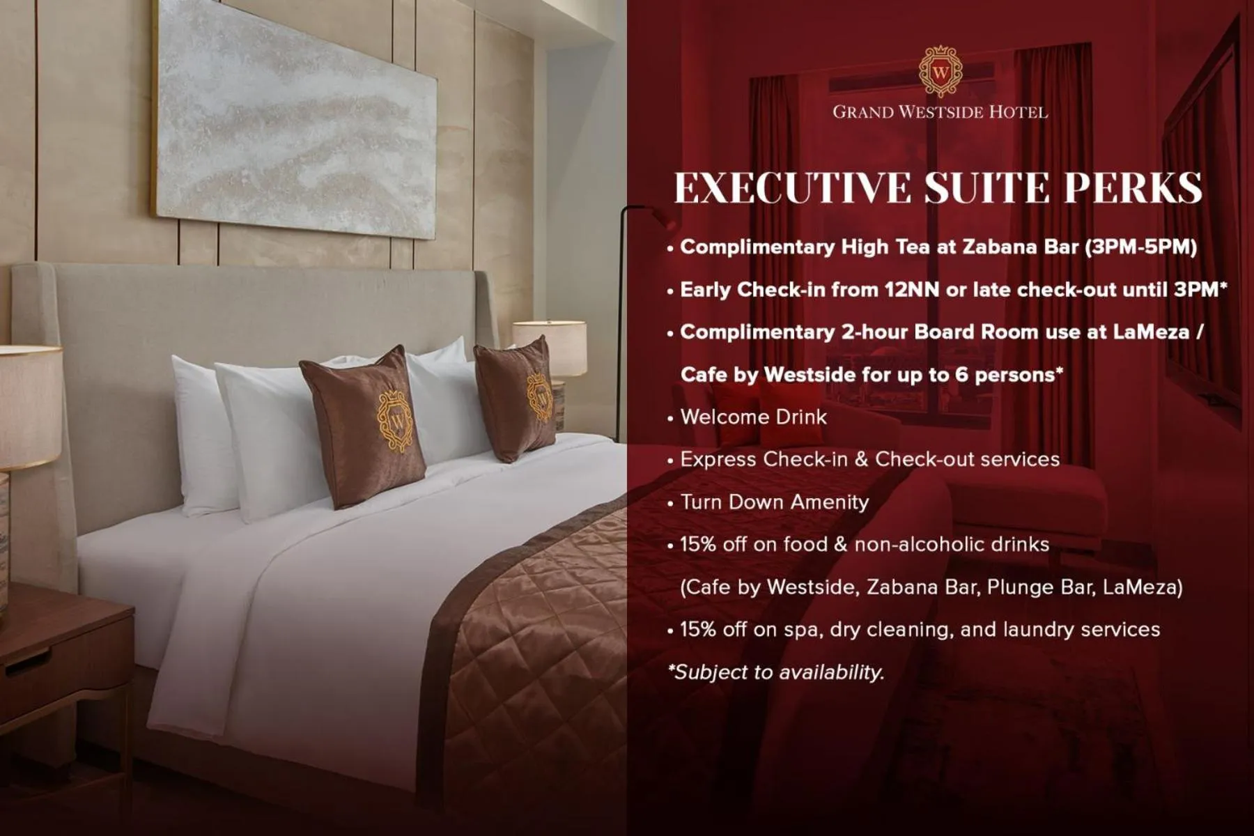 Bedroom, Bed in Grand Westside Manila Bay