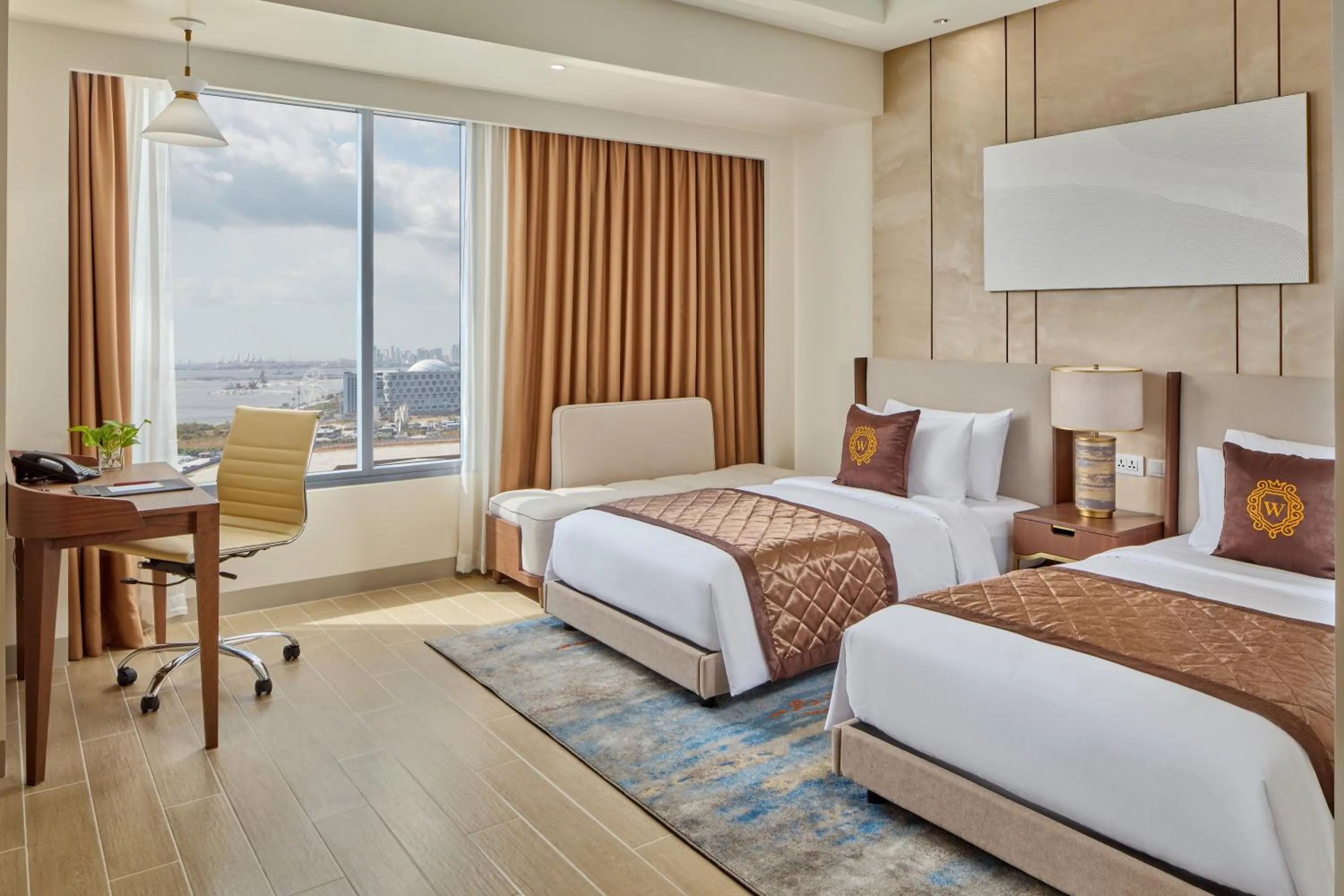 Bed in Grand Westside Manila Bay