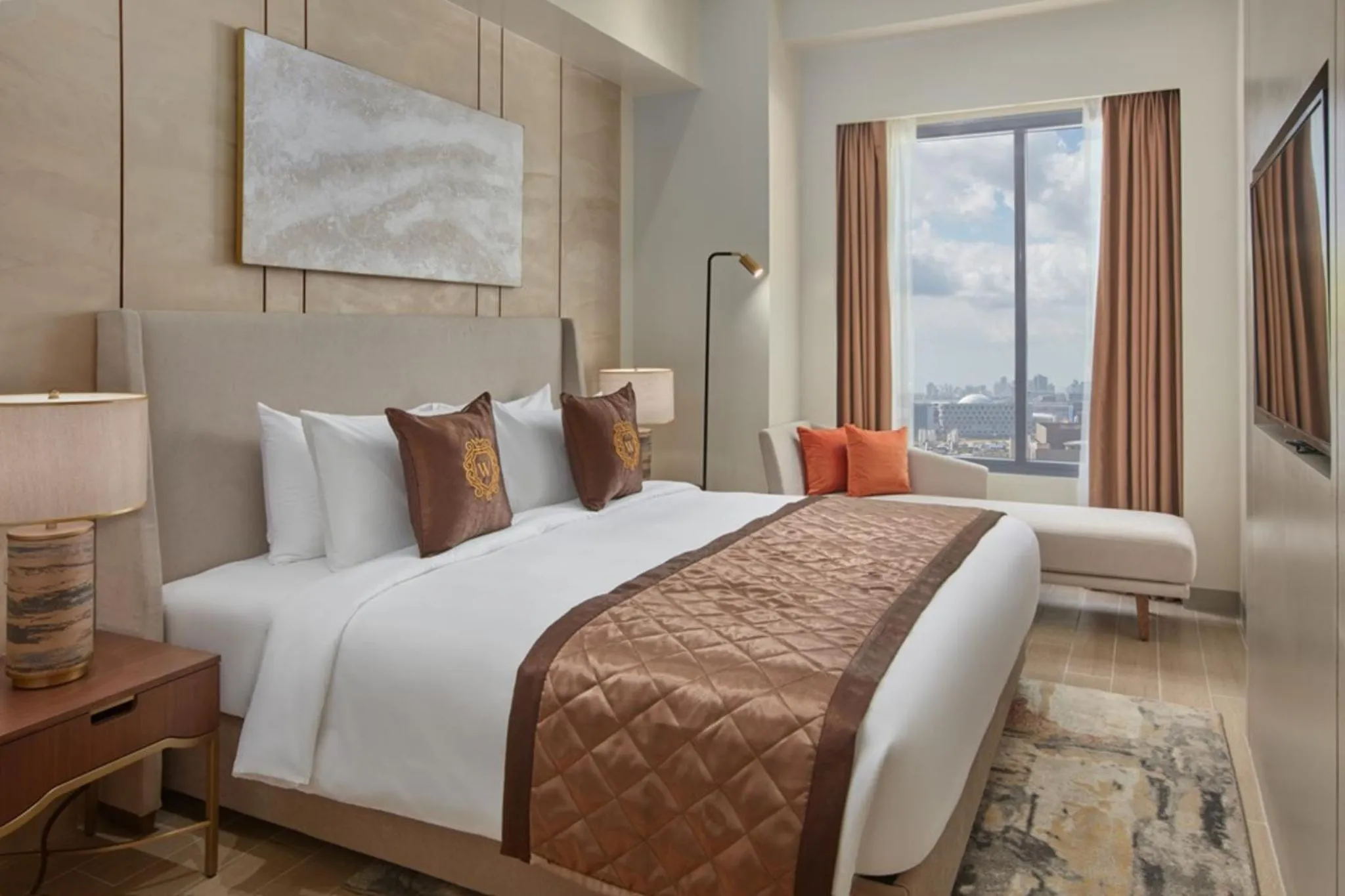 Bed in Grand Westside Manila Bay