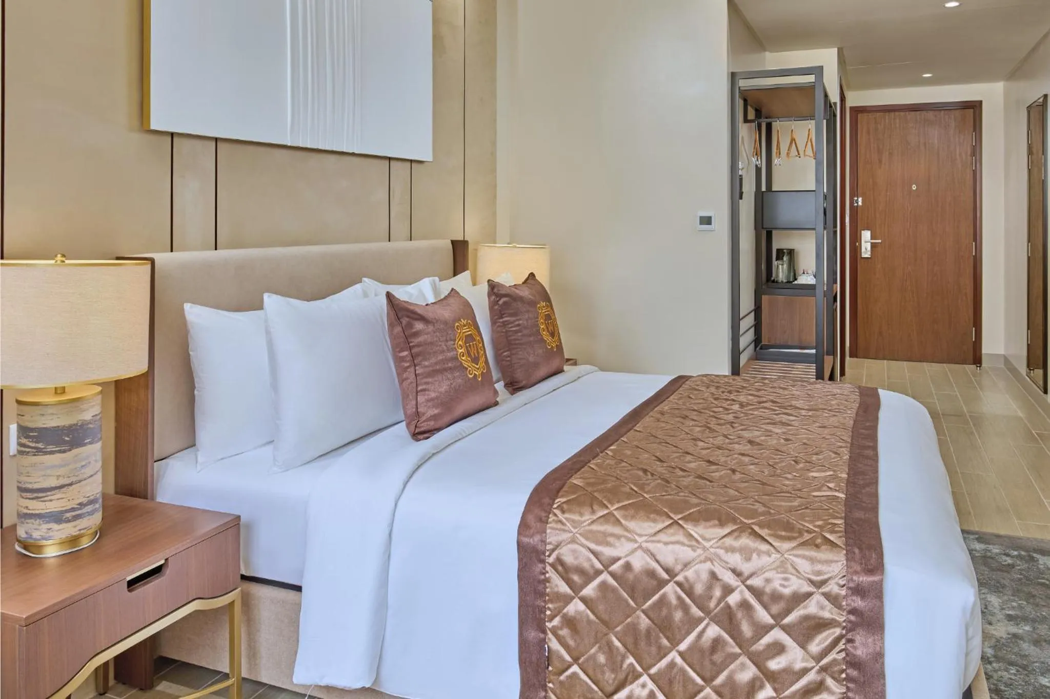 Bed in Grand Westside Manila Bay