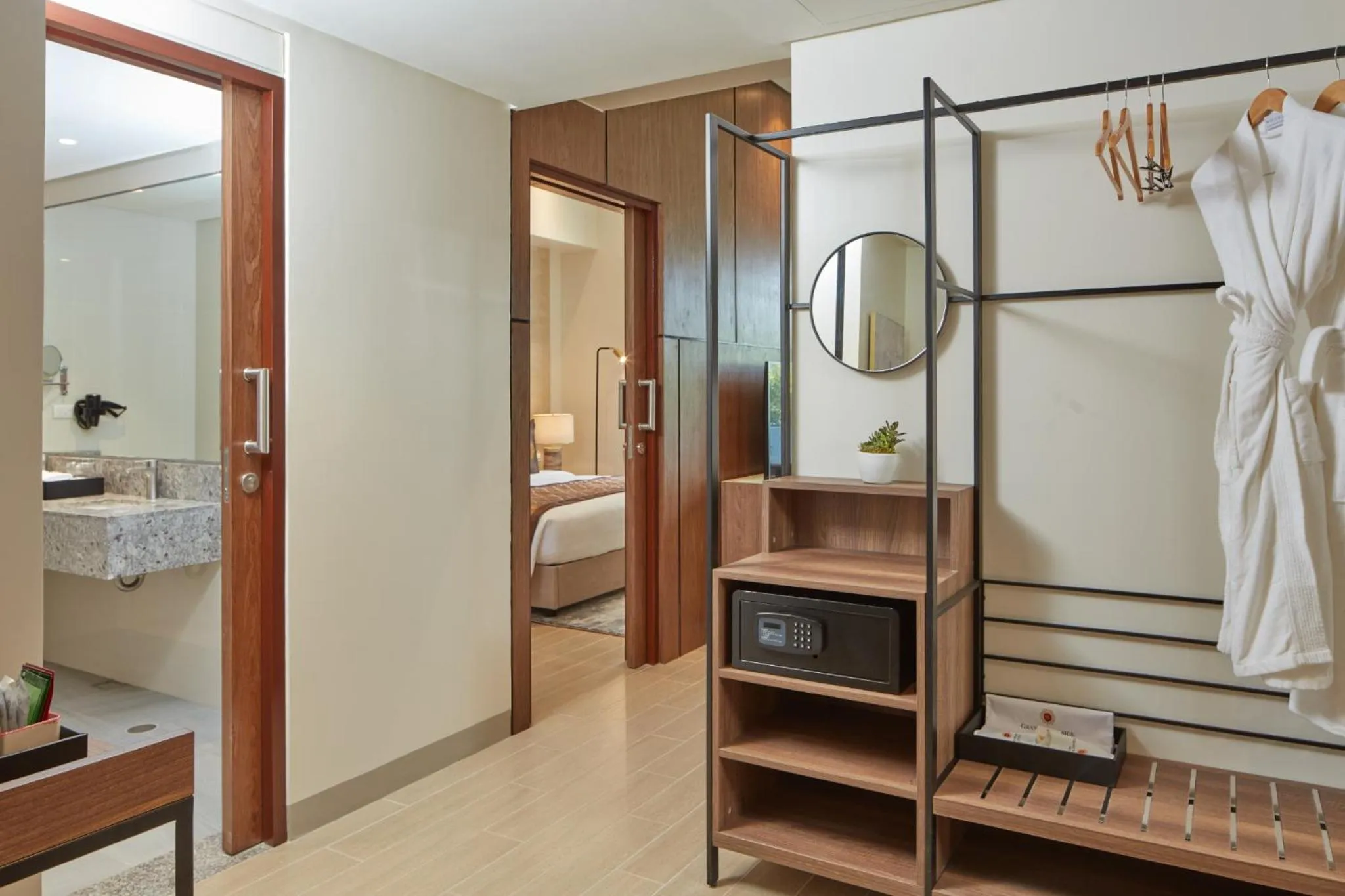 Photo of the whole room, Bed in Grand Westside Manila Bay