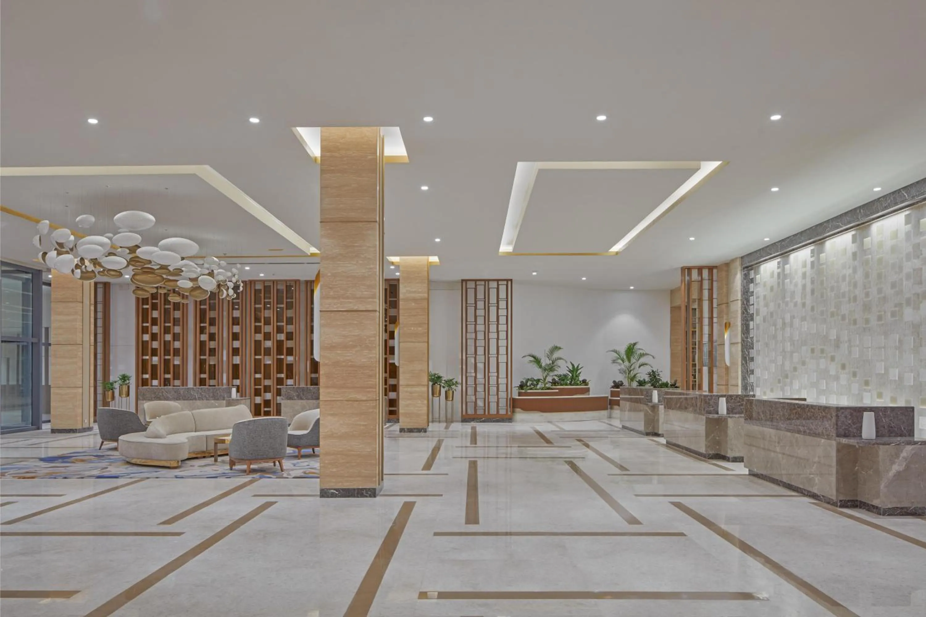 Lobby or reception in Grand Westside Manila Bay