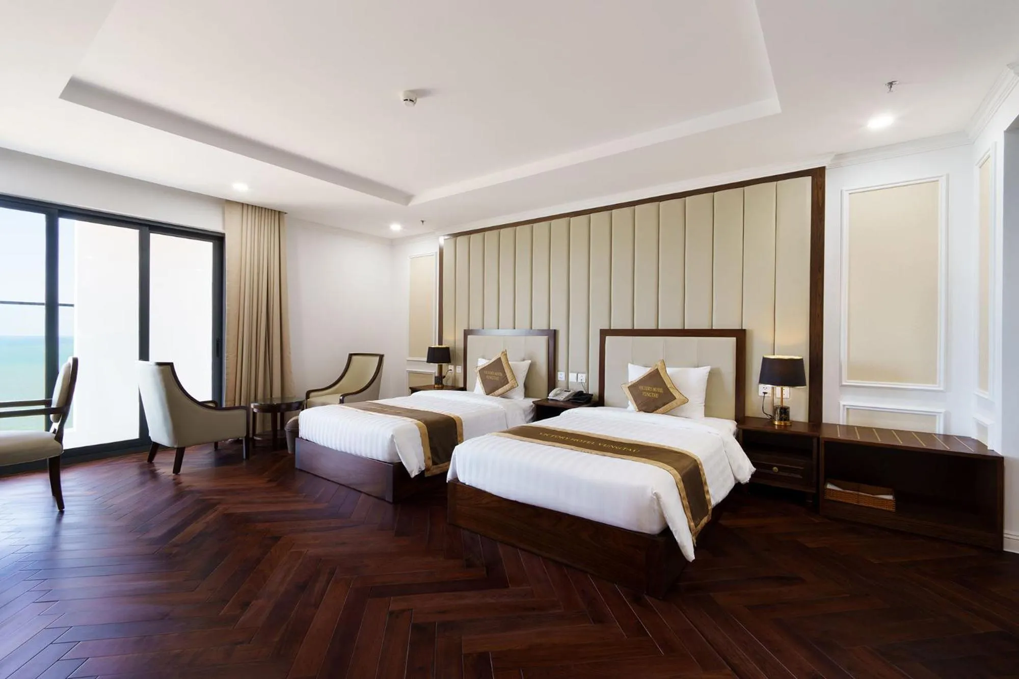 Photo of the whole room, Bed in Victory Hotel Vung Tau - New Wing