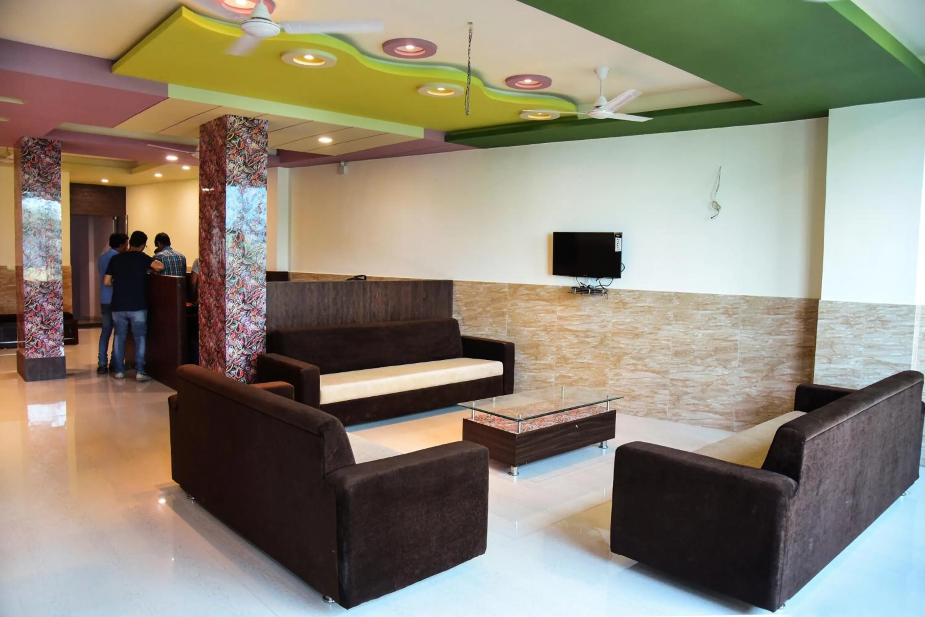 Lobby or reception in Hotel Global Inn