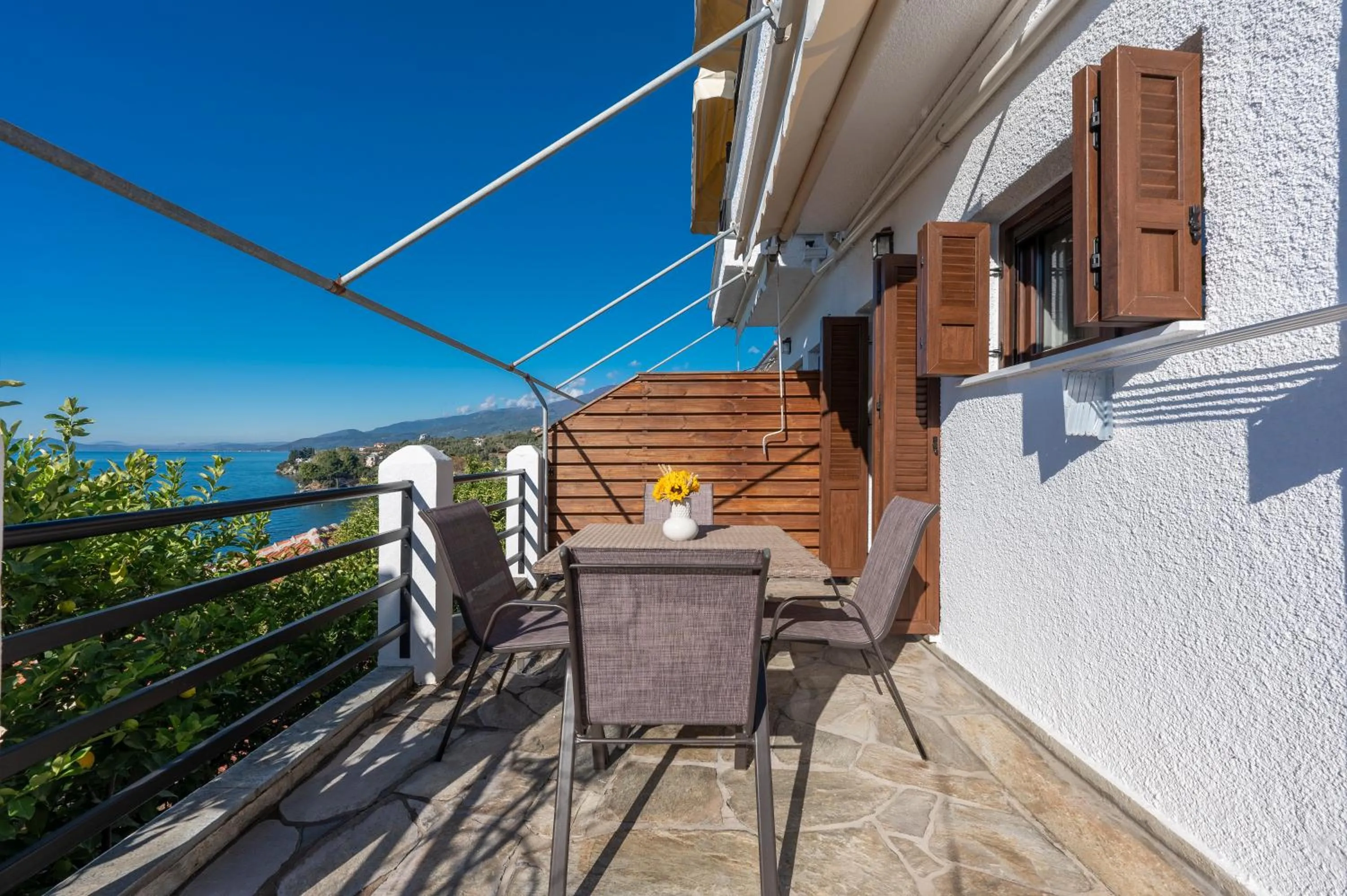 Balcony/Terrace in Agnanti Hotel Apartments
