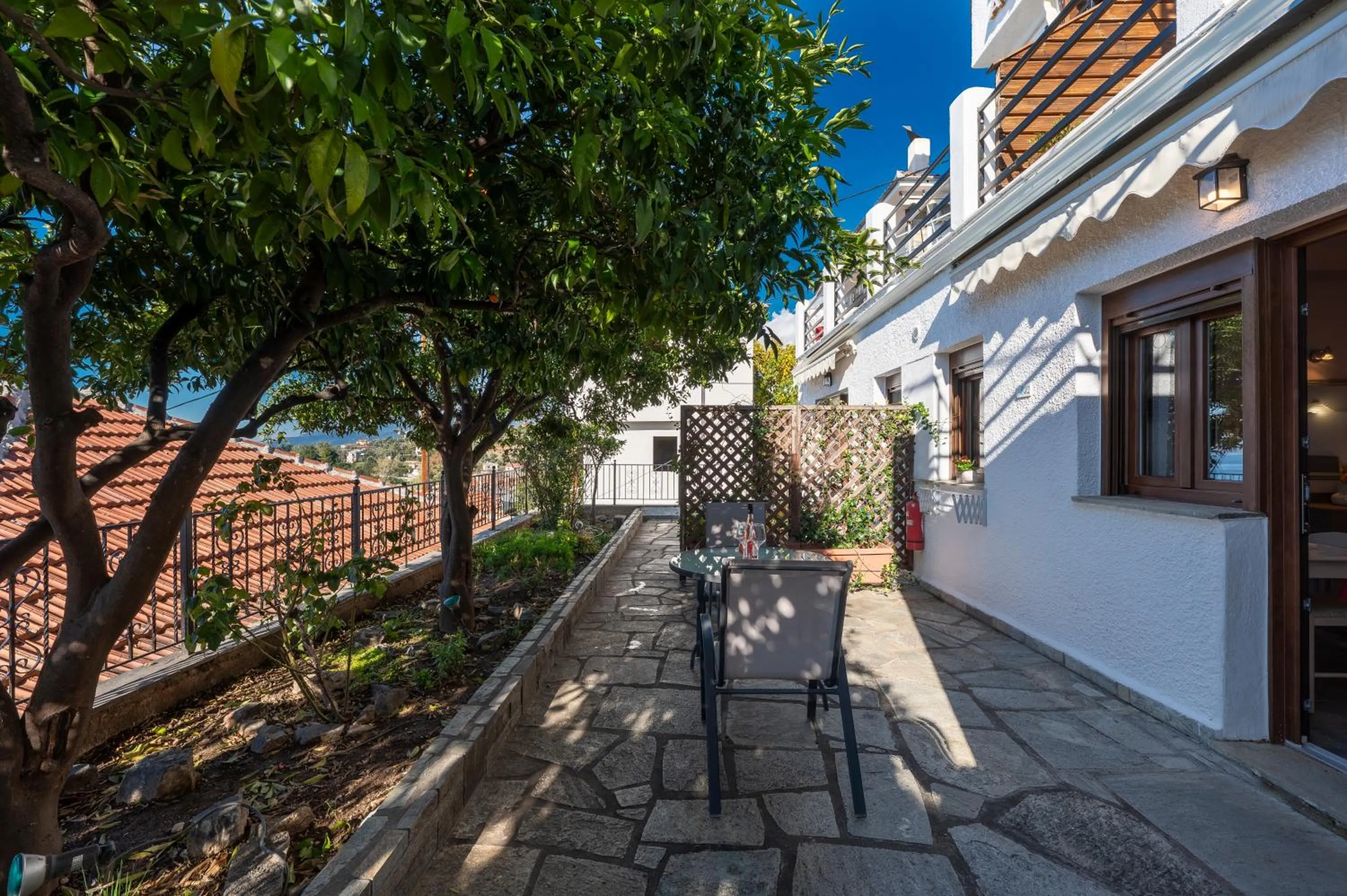 Balcony/Terrace in Agnanti Hotel Apartments