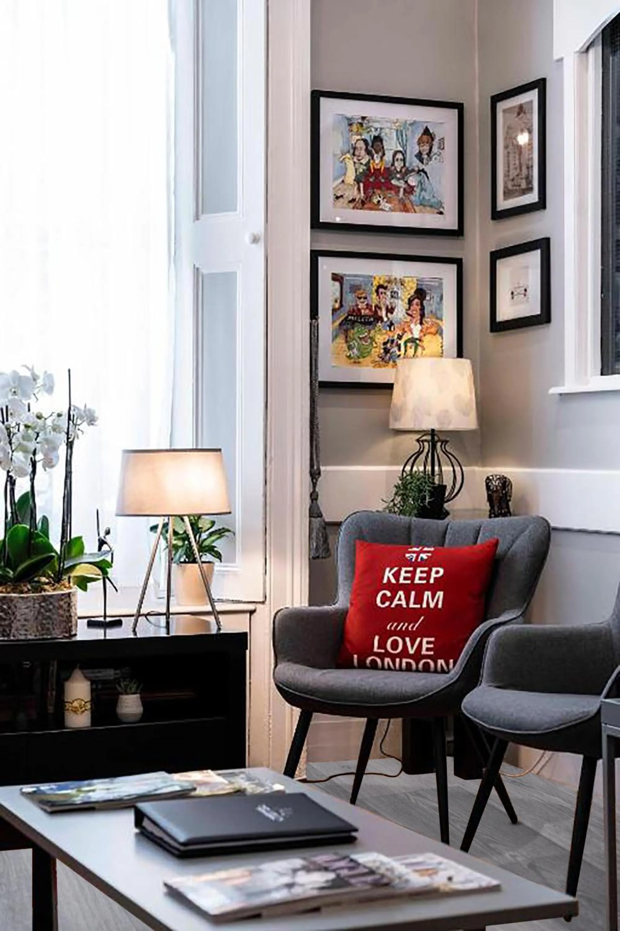 Communal lounge/ TV room in The Melita