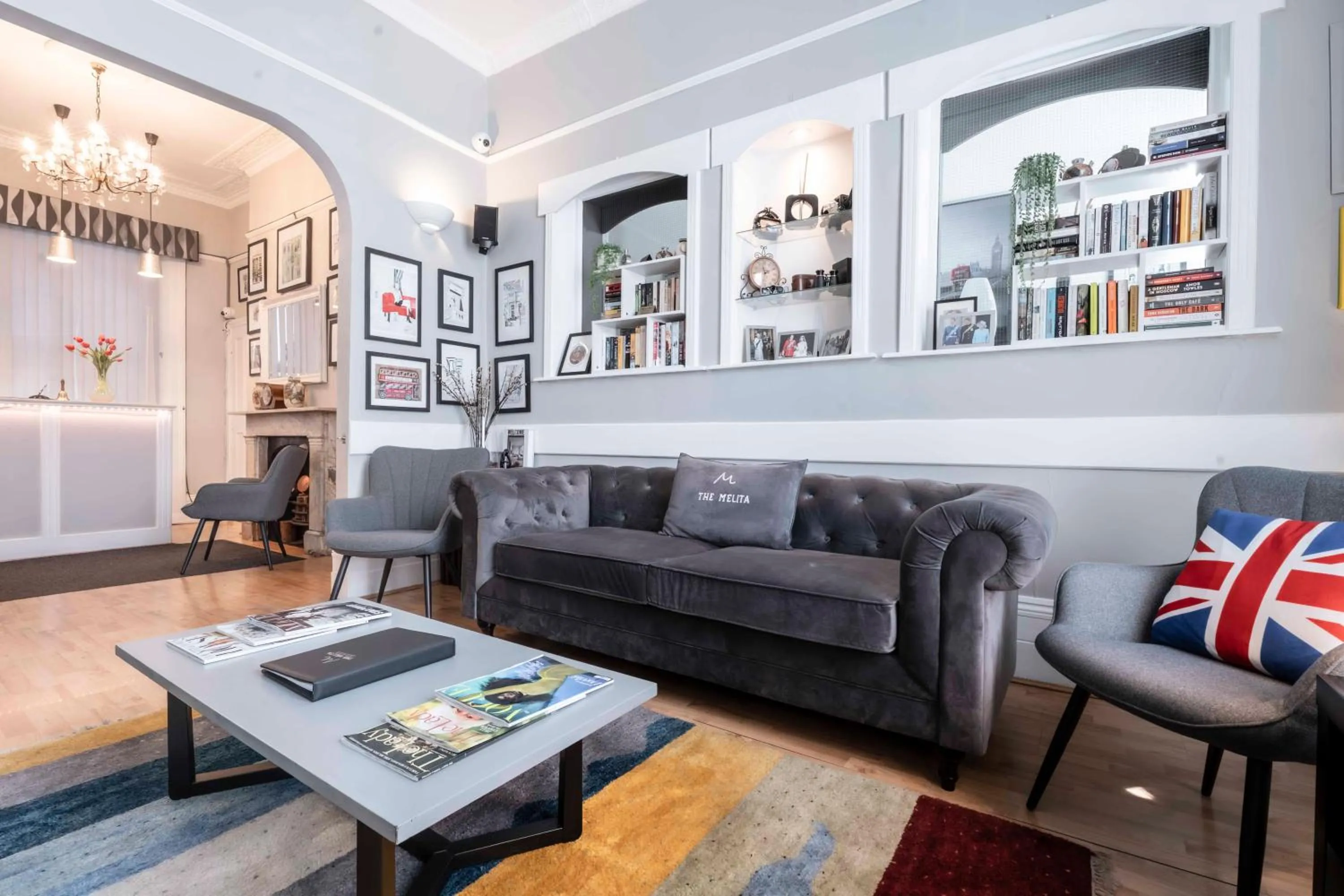 Lounge or bar in The Melita