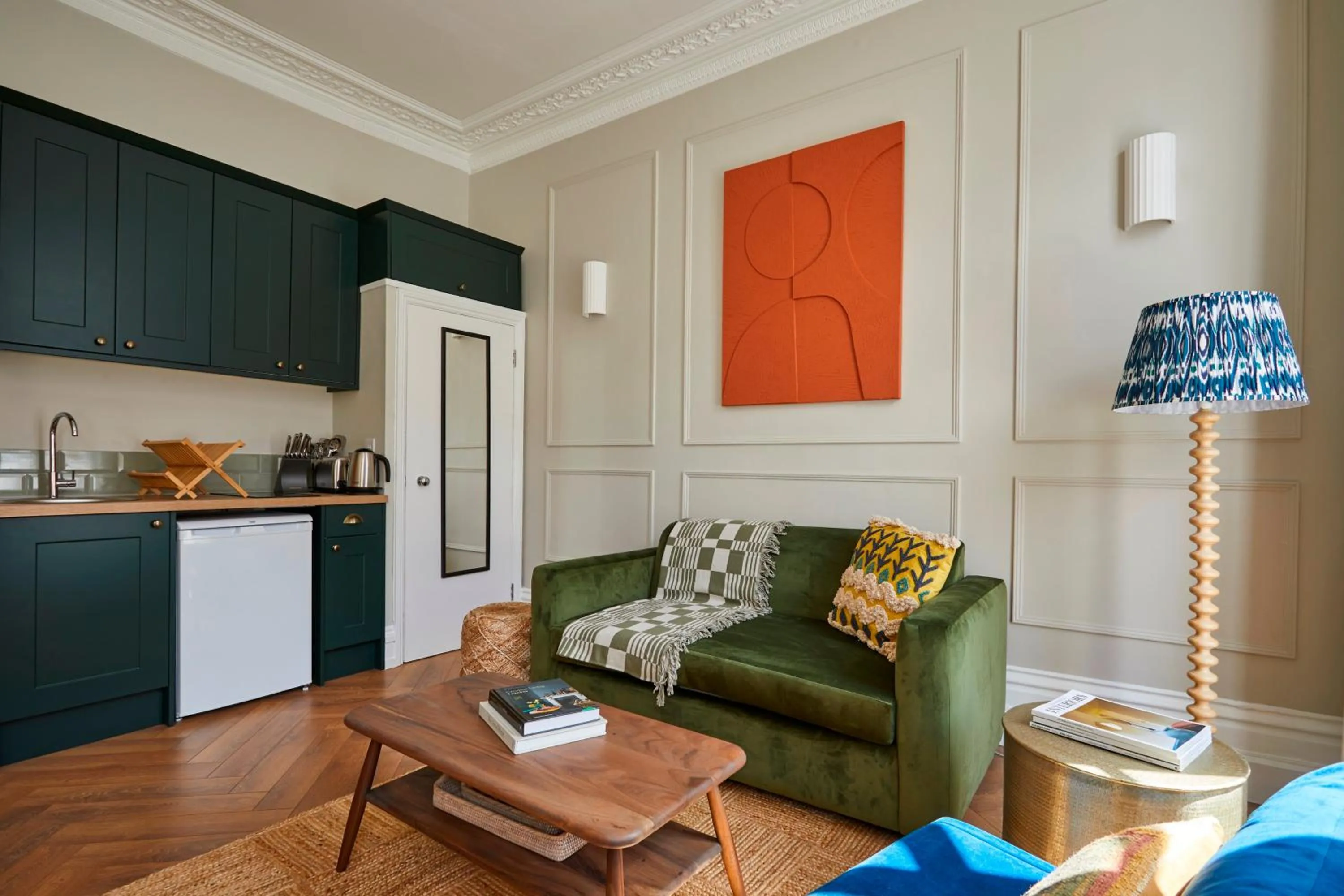 Living room in Georgian House Hotel