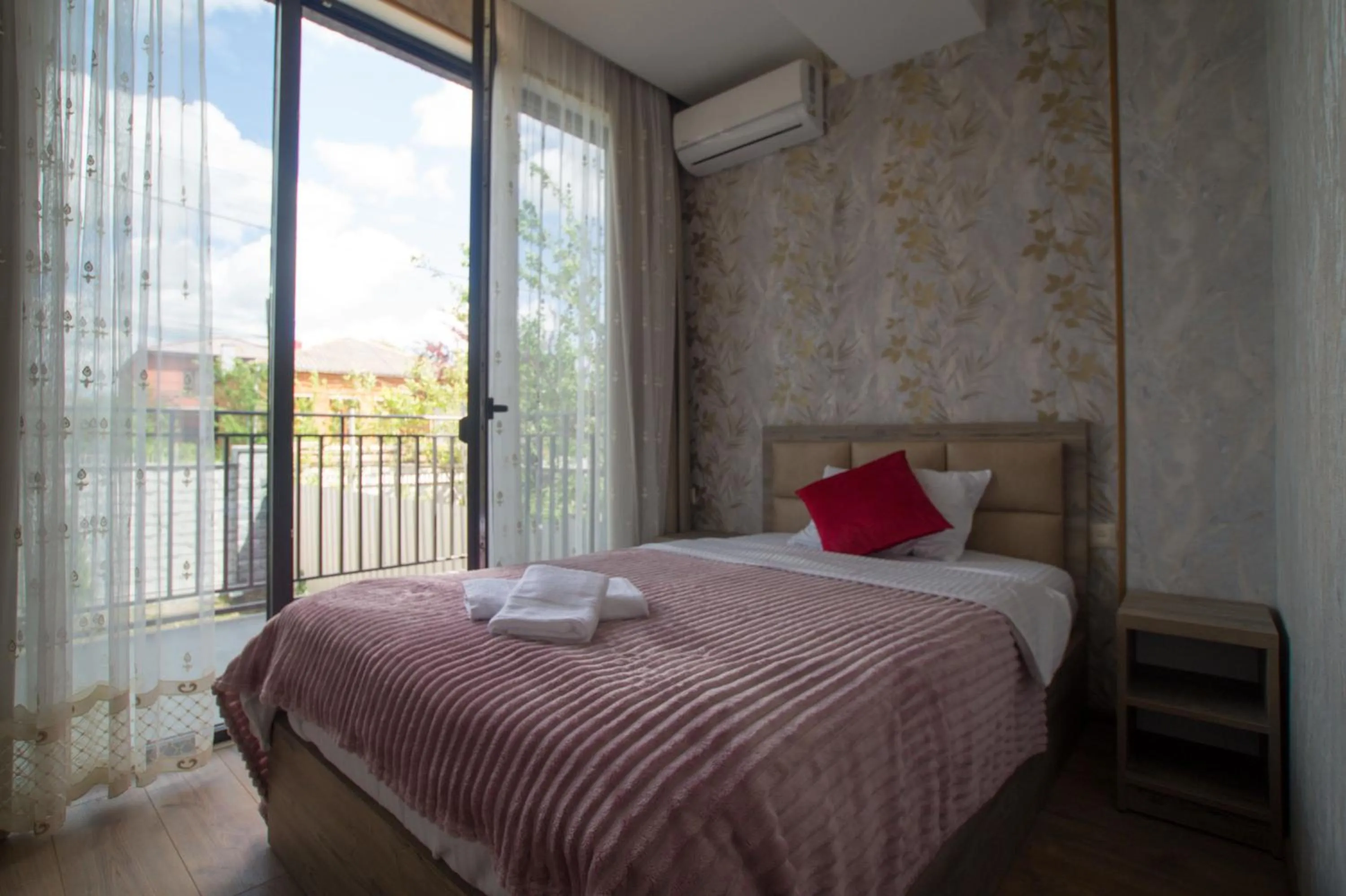 View (from property/room), Bed in Prestige Guest House