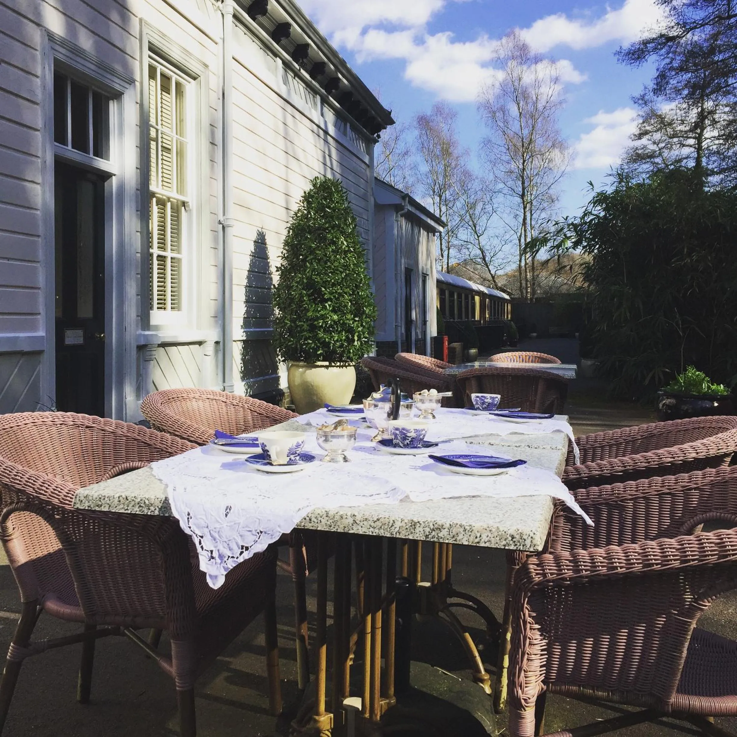 Property building in The Old Railway Station