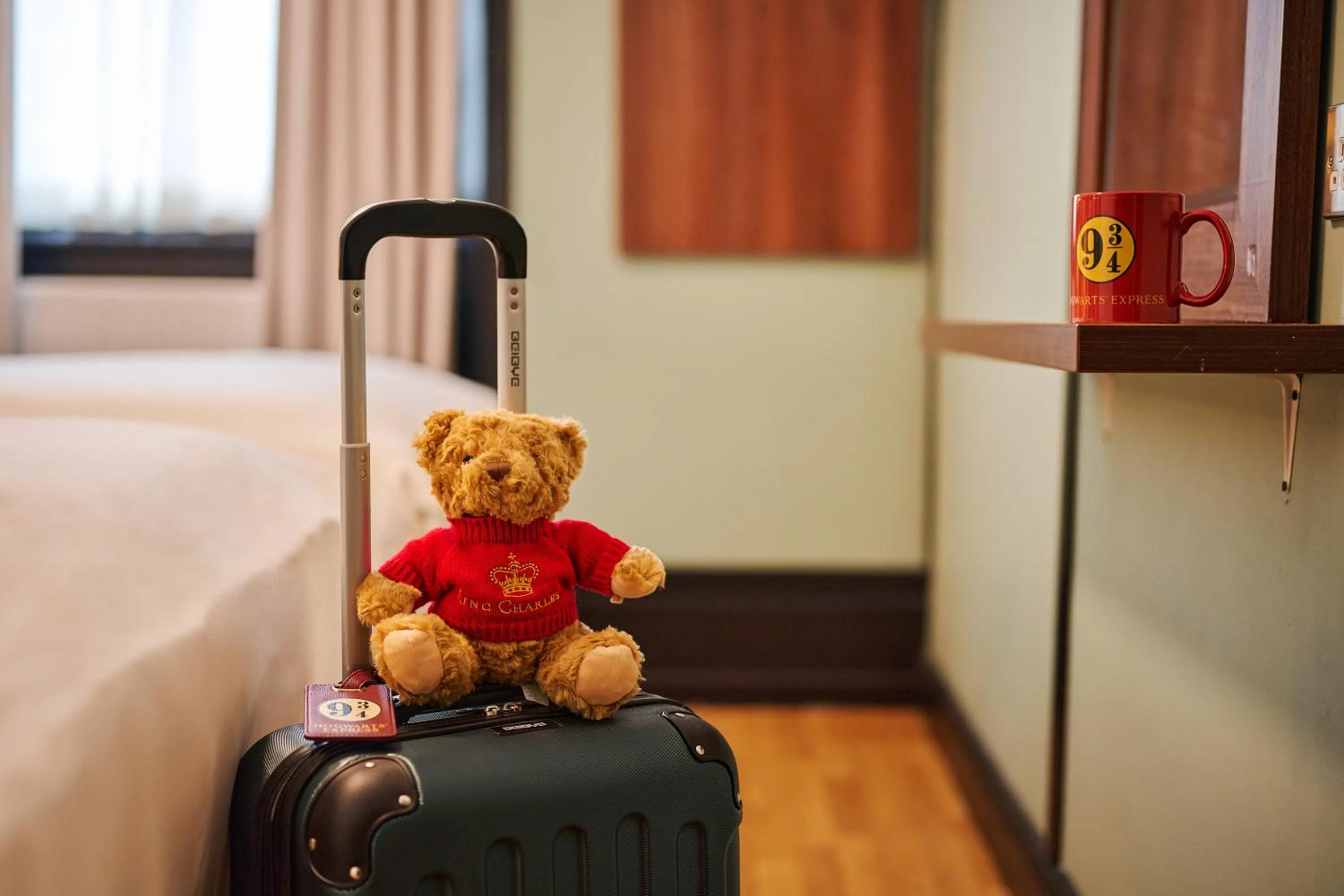 Bed in Huttons Hotel, Victoria London