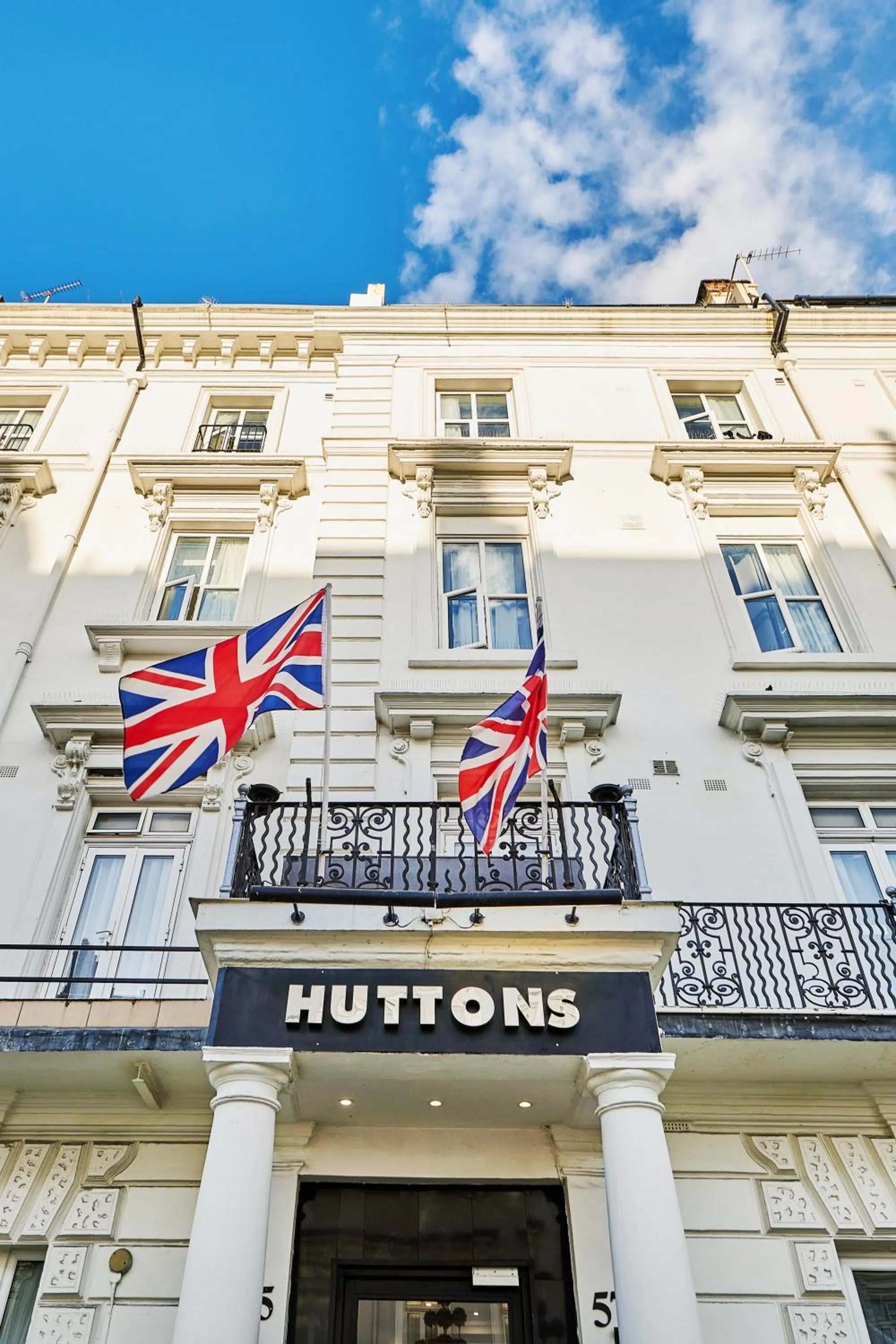Property building in Huttons Hotel, Victoria London