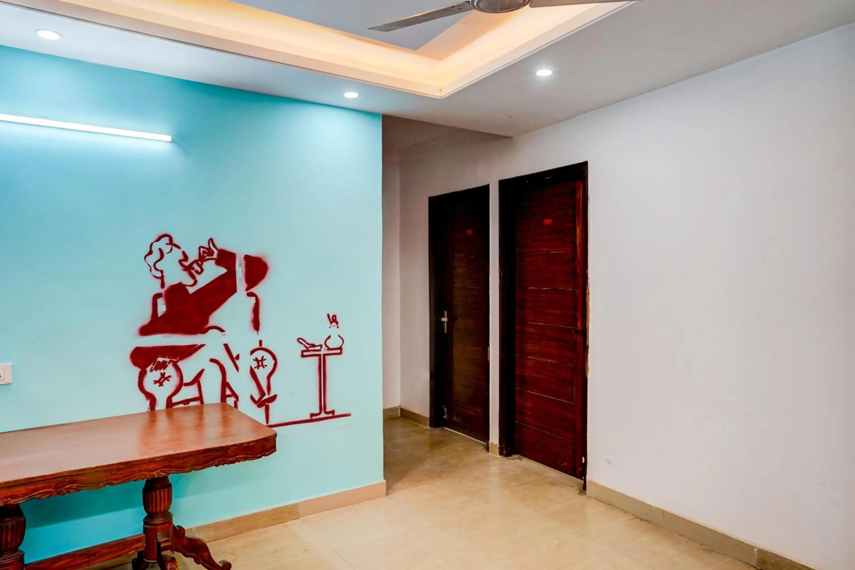 Lobby or reception in Hotel O Silver Key KD plaza Near Saket Metro station