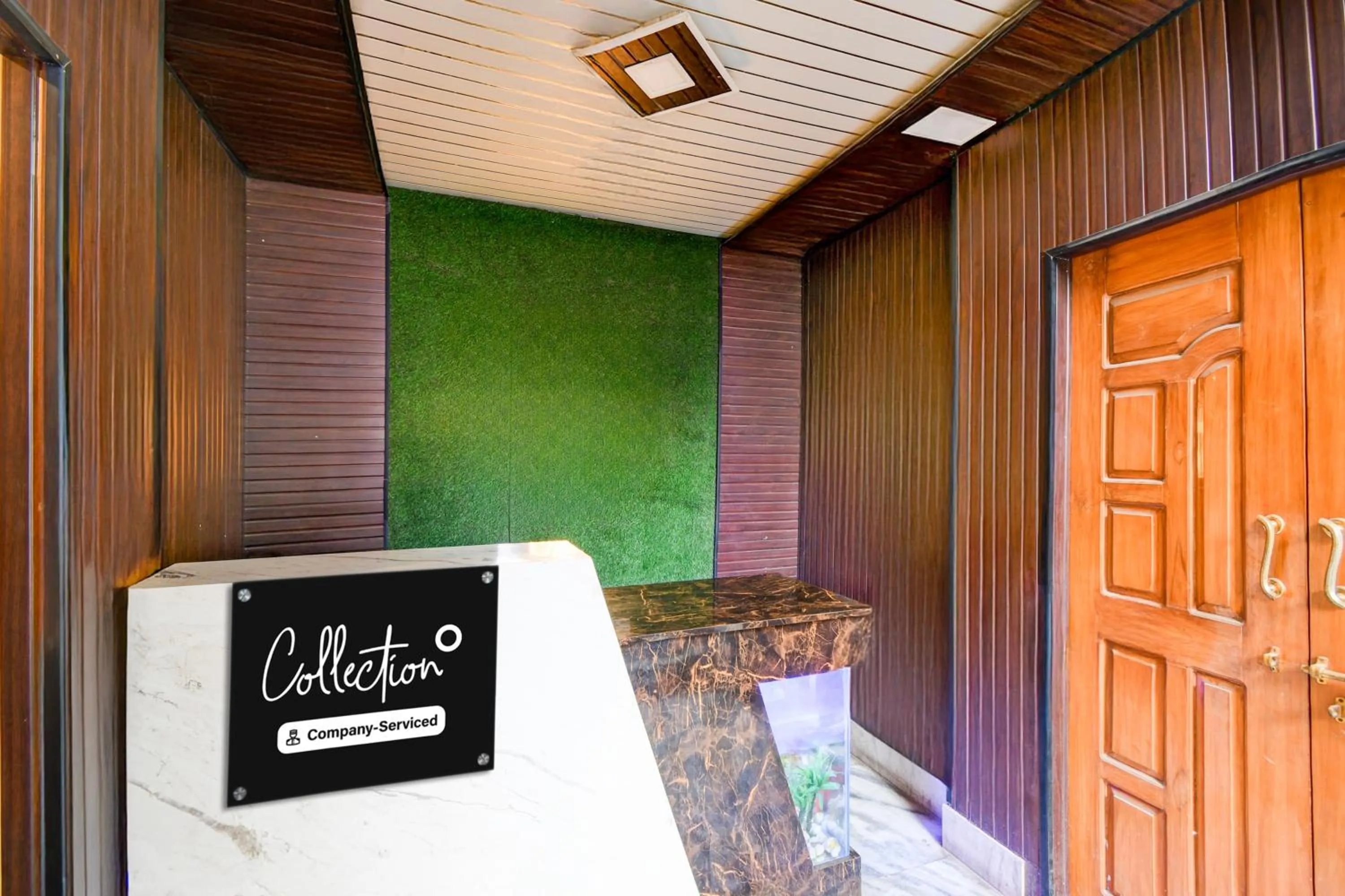 Lobby or reception in Super Collection O Transport Nagar Metro Station Patna