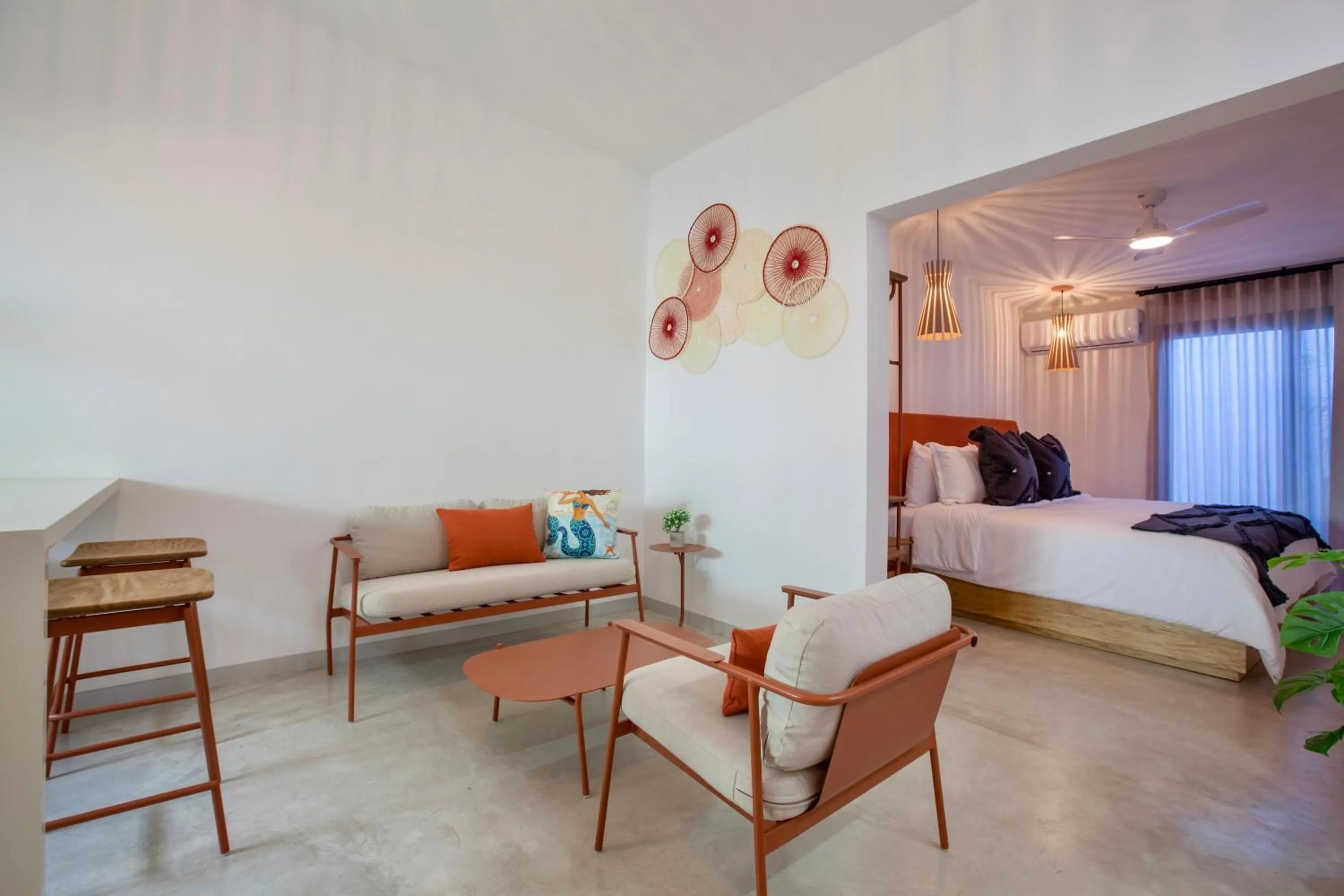 Bed in Quinta Lolita - La Paz Baja California Sur