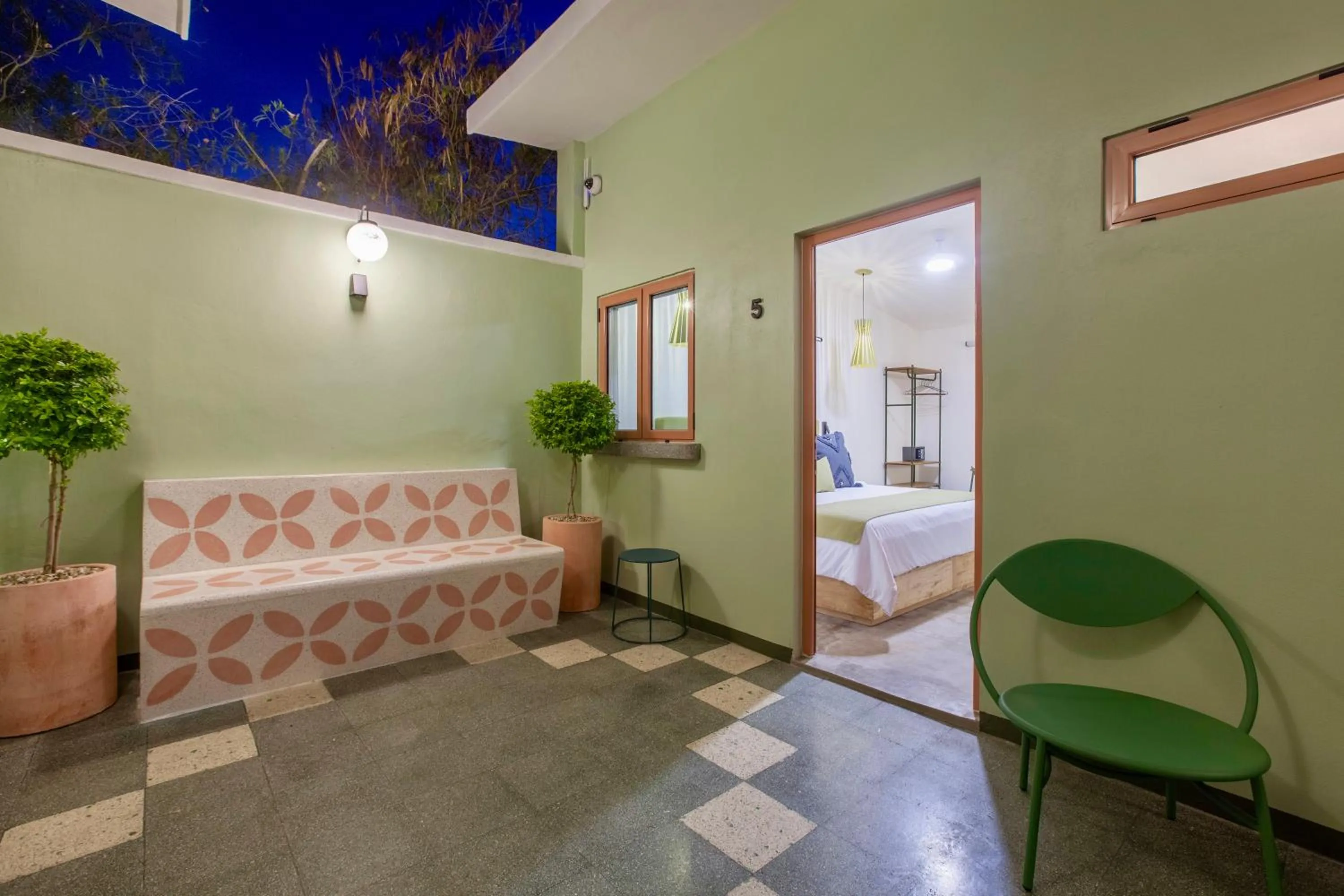 Bed in Quinta Lolita - La Paz Baja California Sur