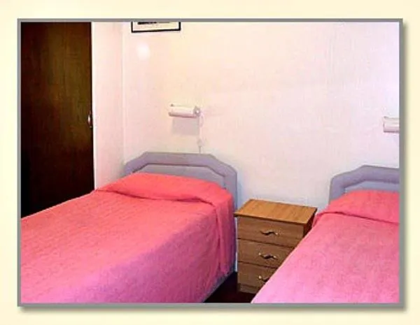 Bed in Stanley House Hotel