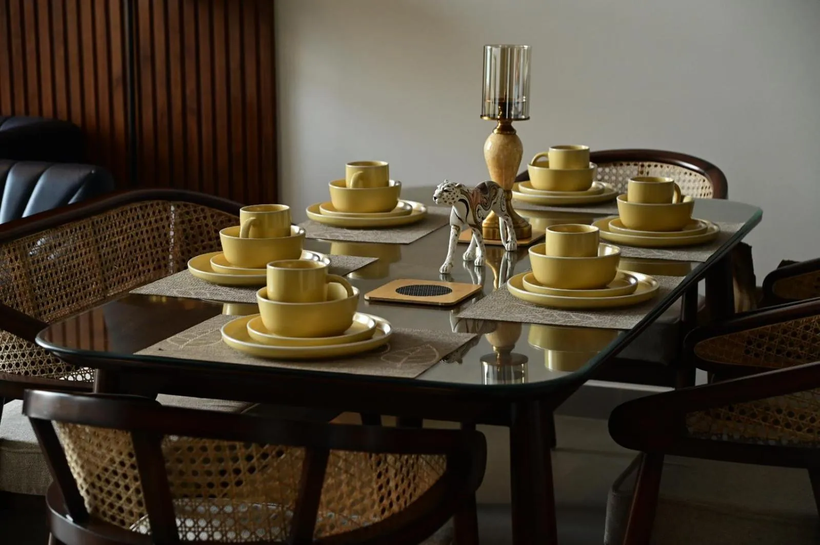 Dining area in Aura luxury Stays