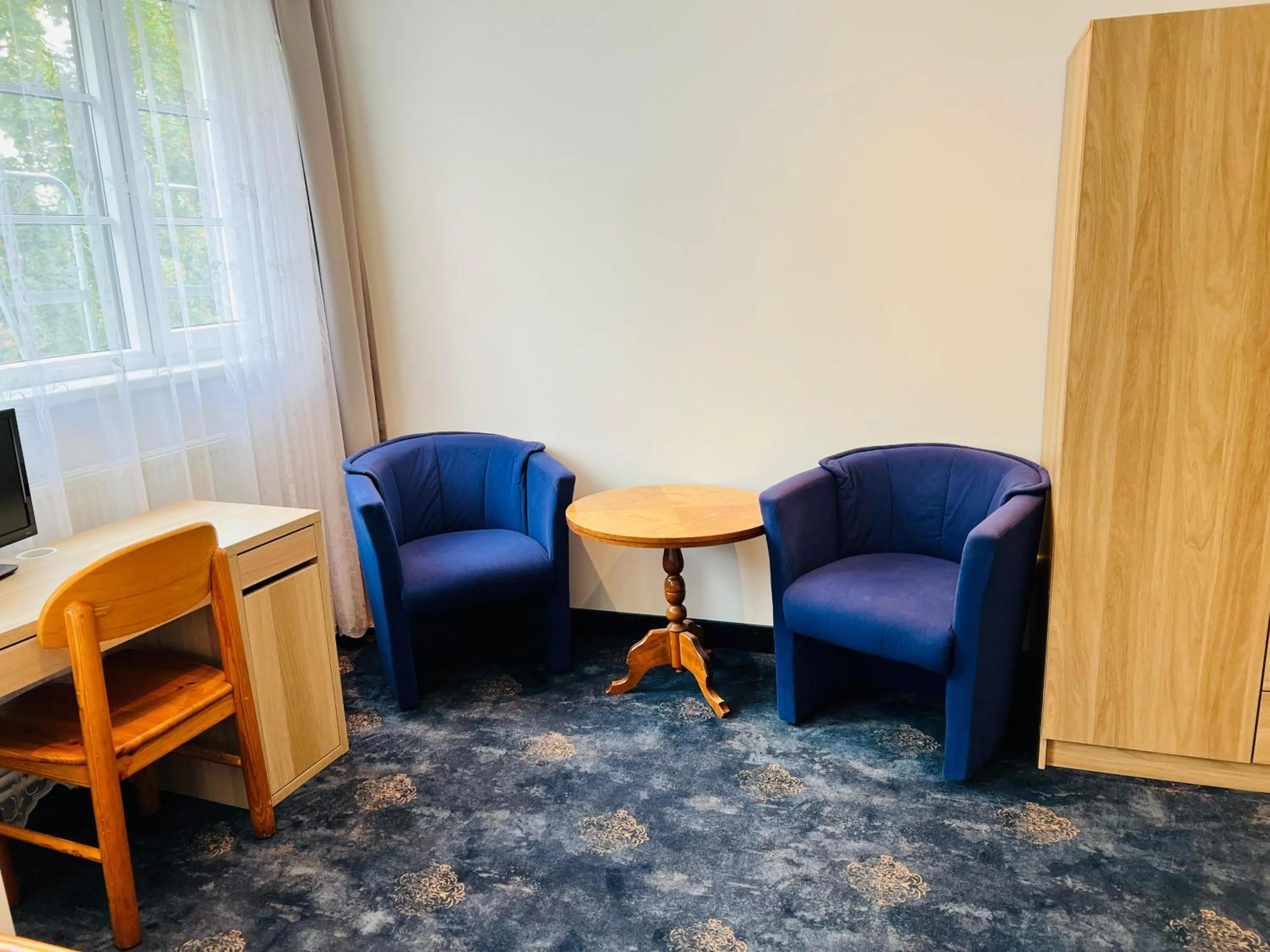 Seating area in City Apartment Hotel Hamburg