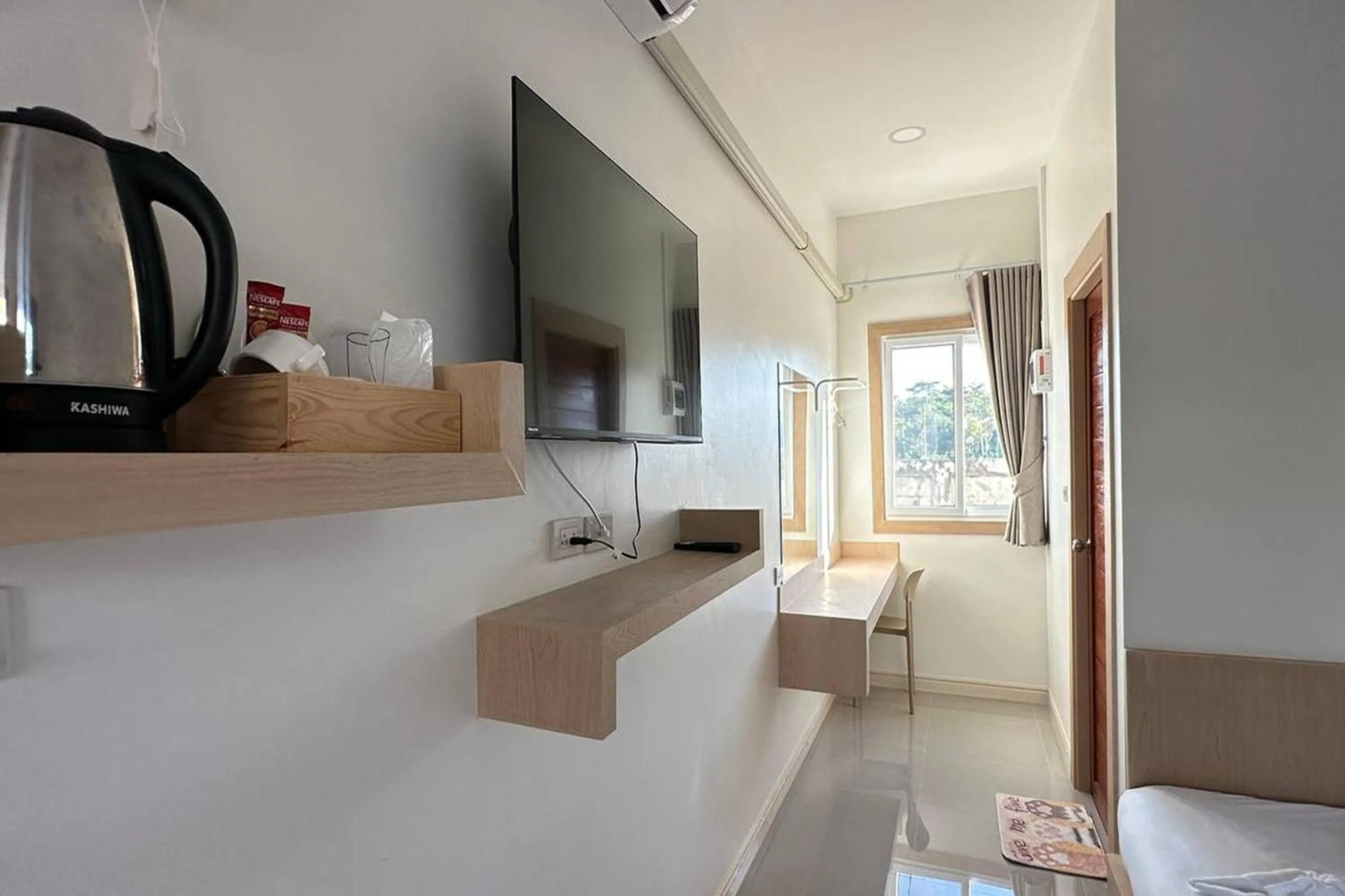 Bed in The White House P&N Hotel Chiang Rai