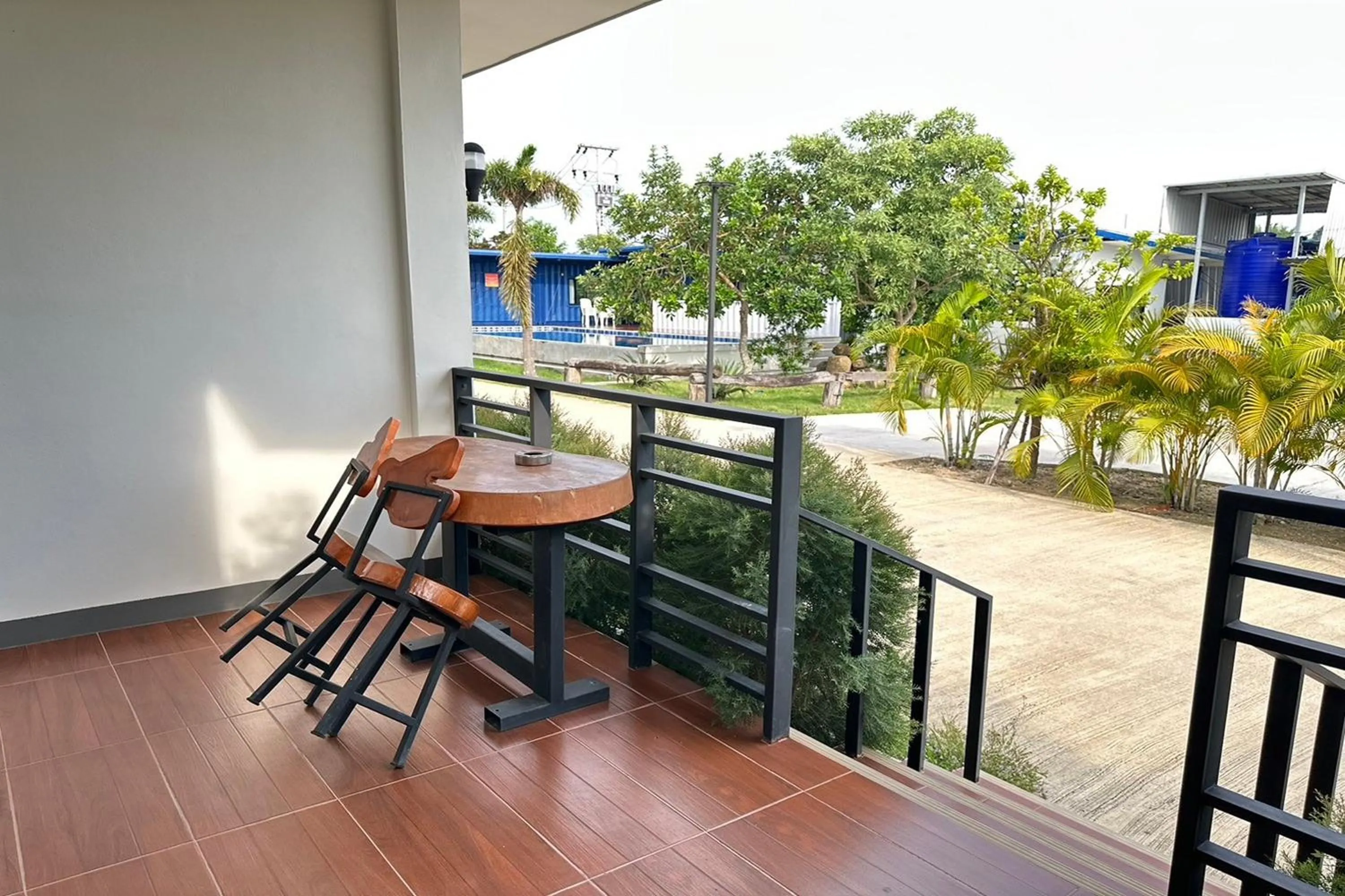 Balcony/Terrace in The White House P&N Hotel Chiang Rai