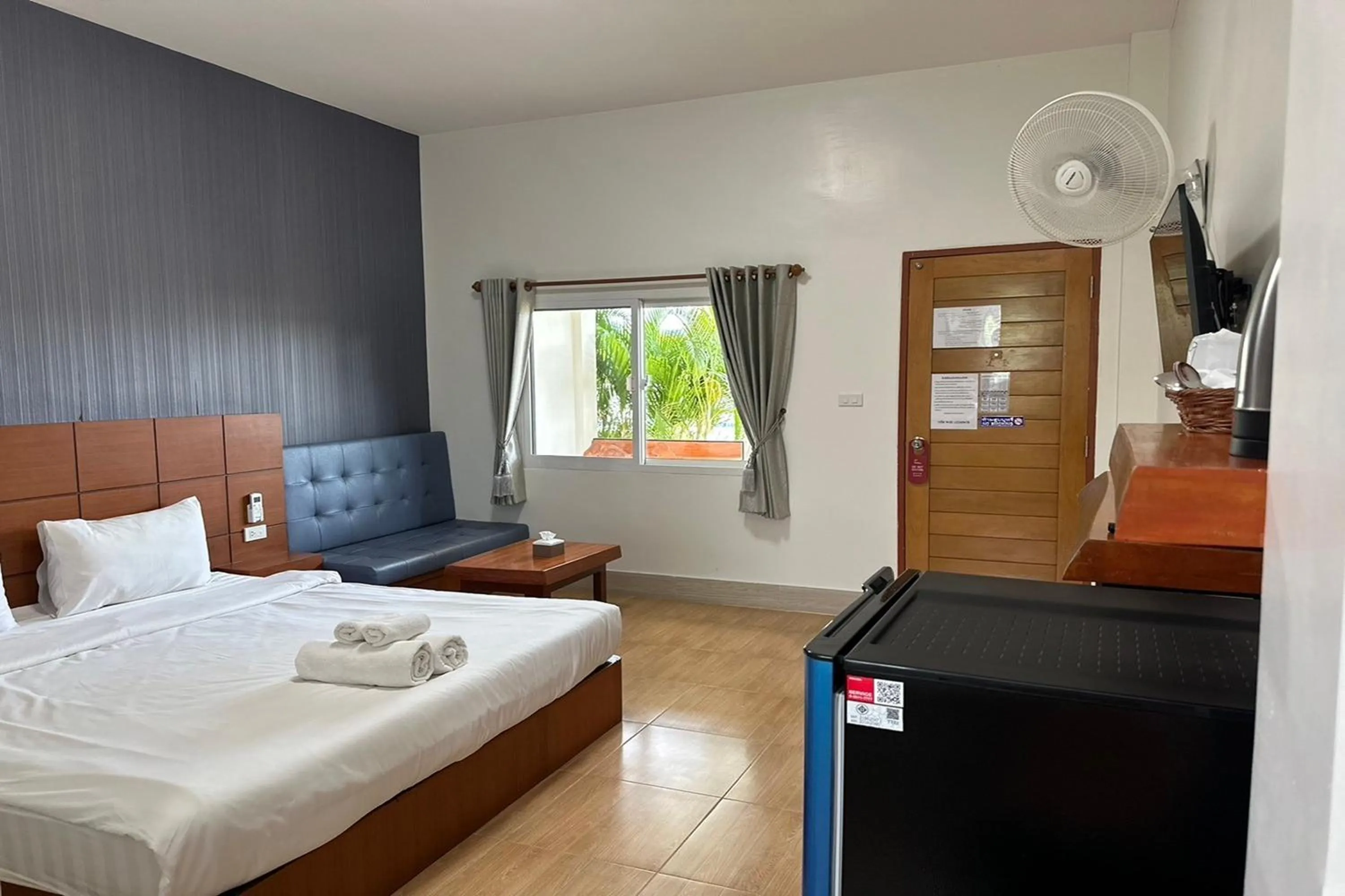 Bed in The White House P&N Hotel Chiang Rai