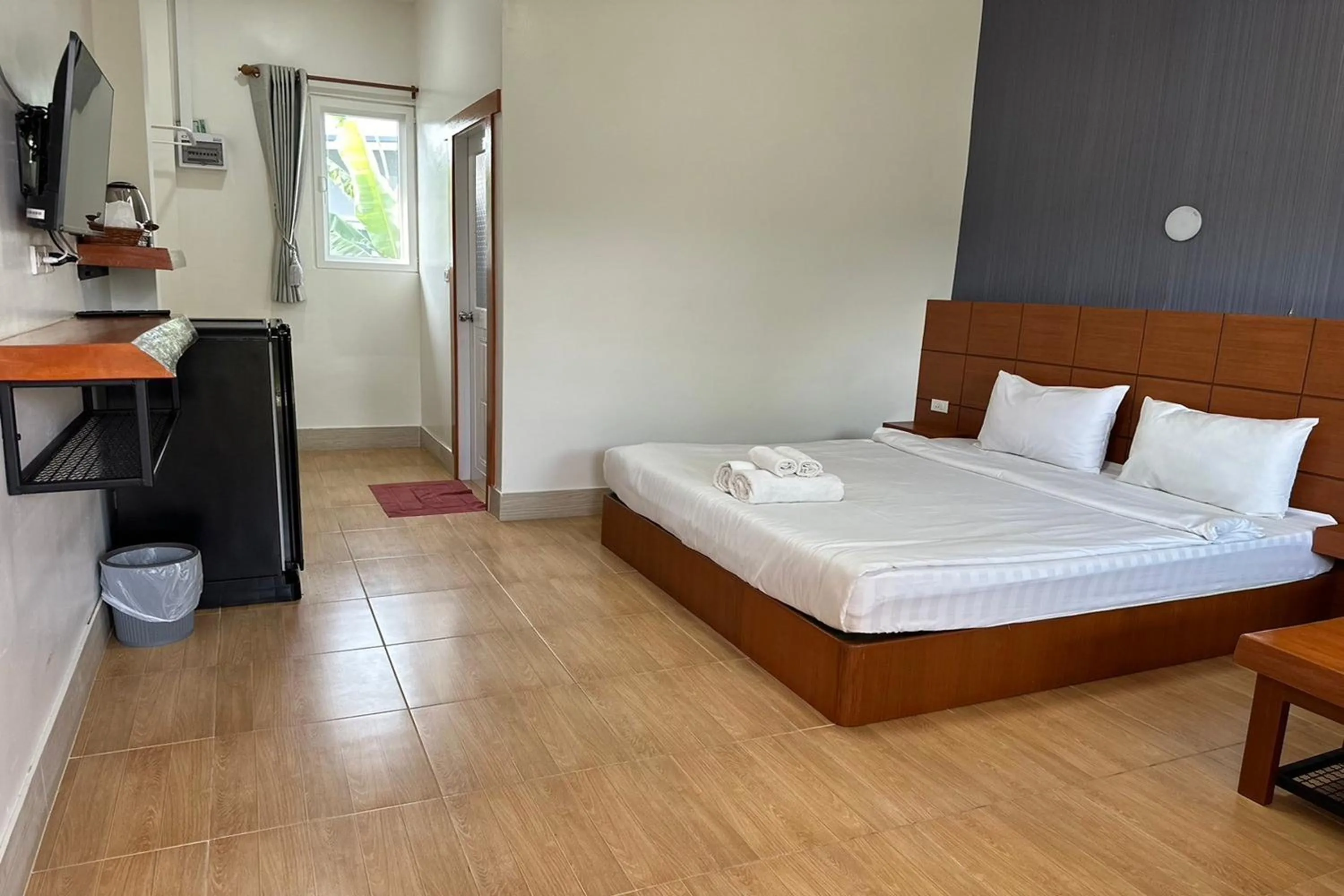 Bed in The White House P&N Hotel Chiang Rai