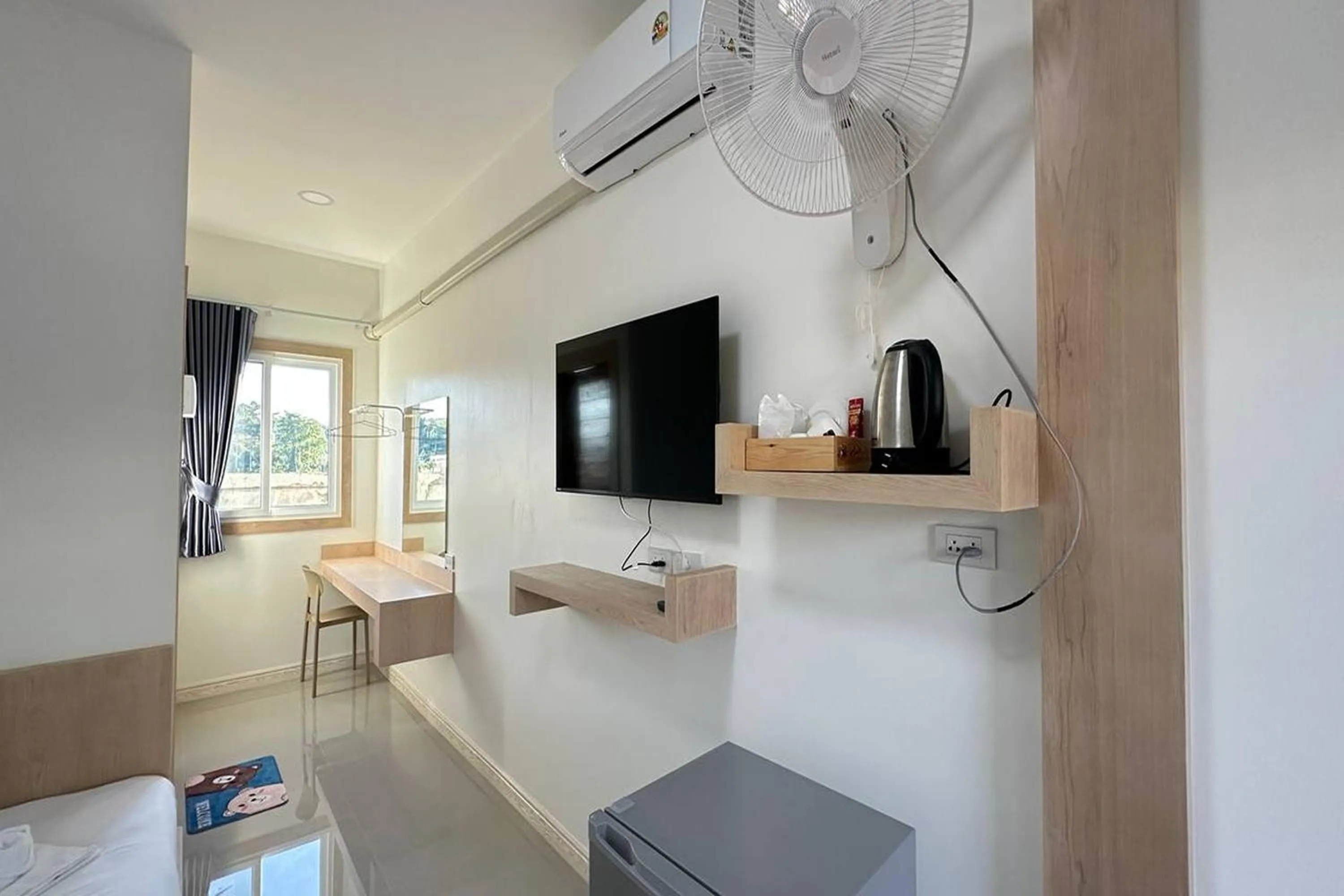 Bed in The White House P&N Hotel Chiang Rai