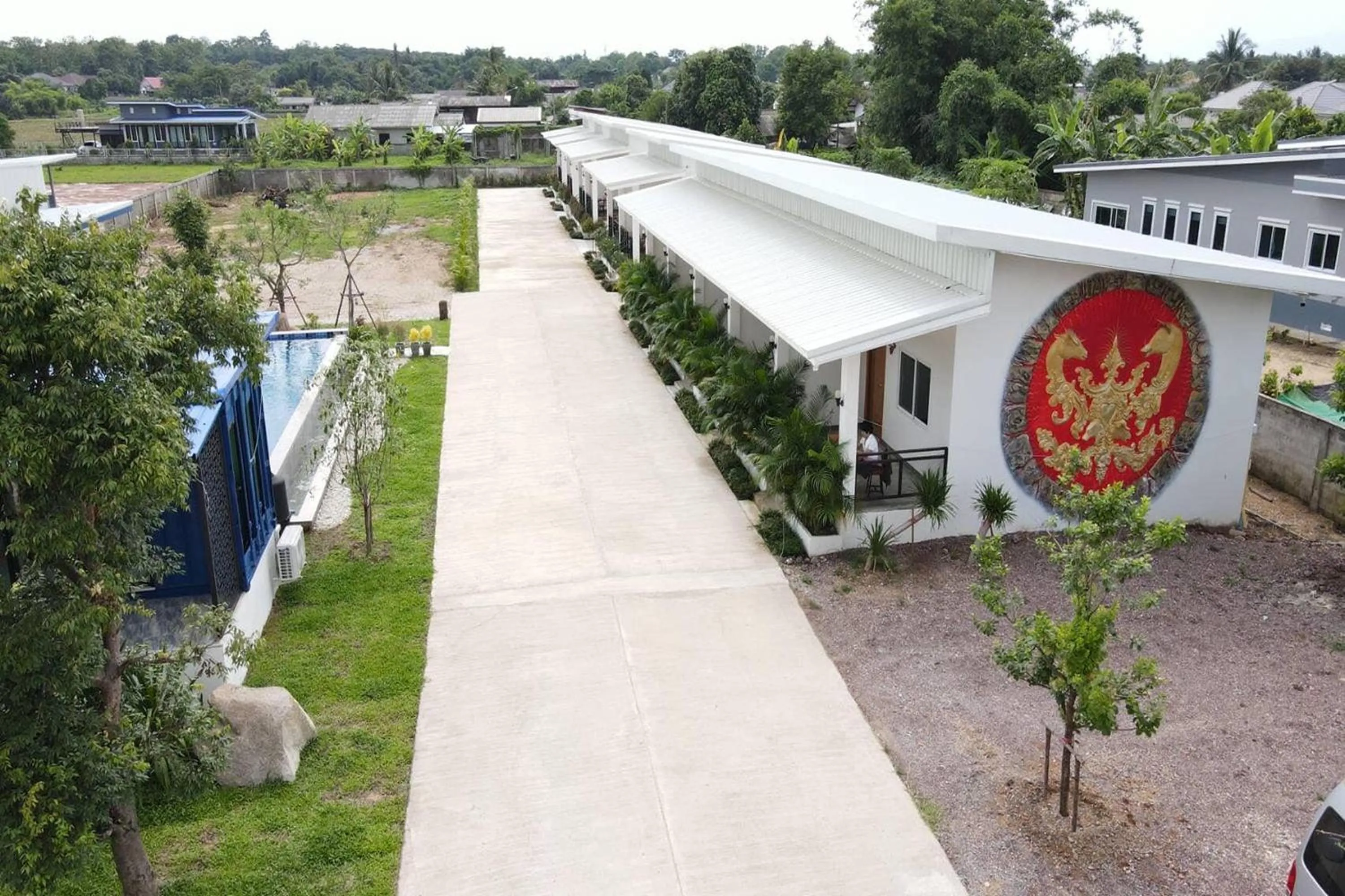 Property building in The White House P&N Hotel Chiang Rai