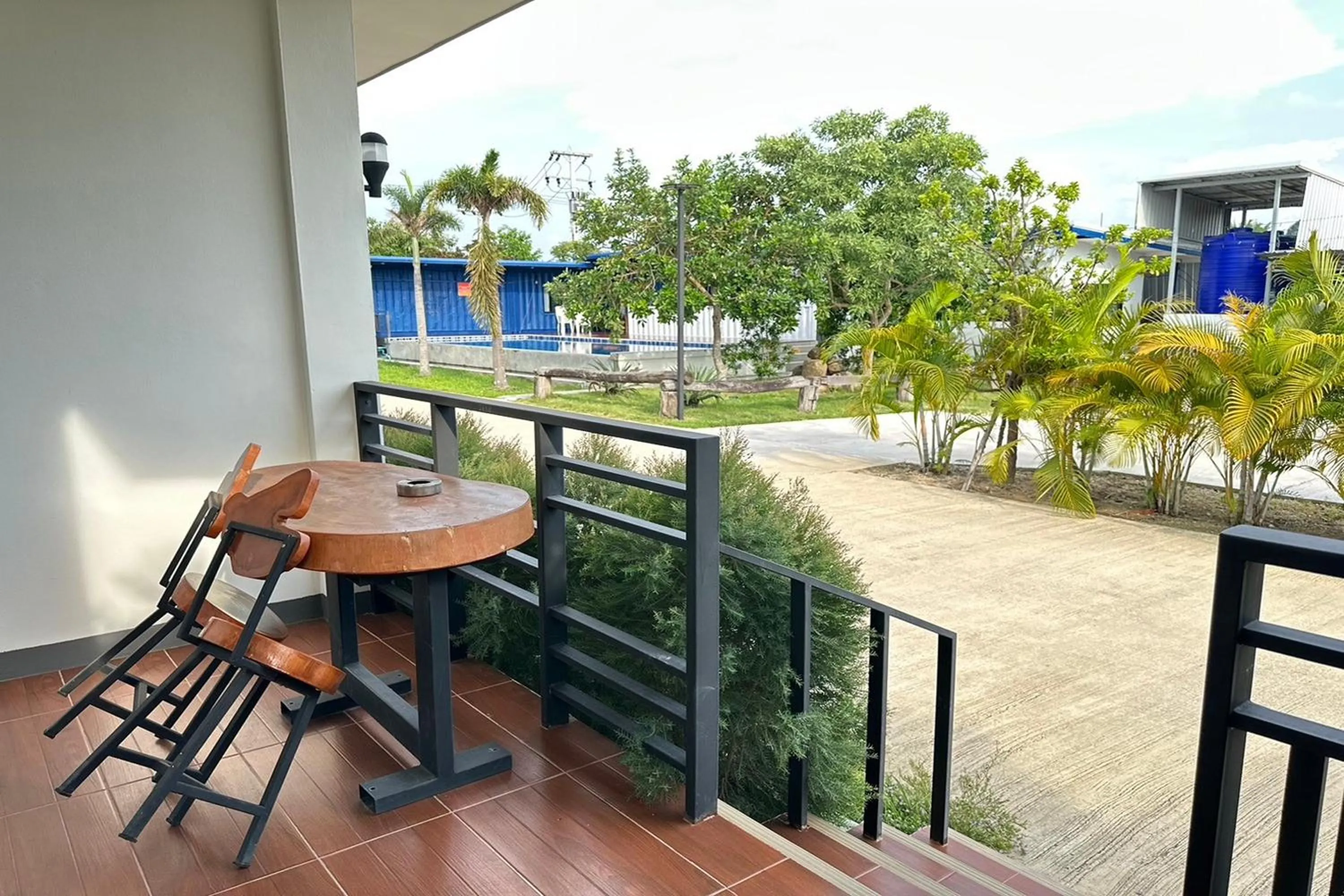 Balcony/Terrace in The White House P&N Hotel Chiang Rai