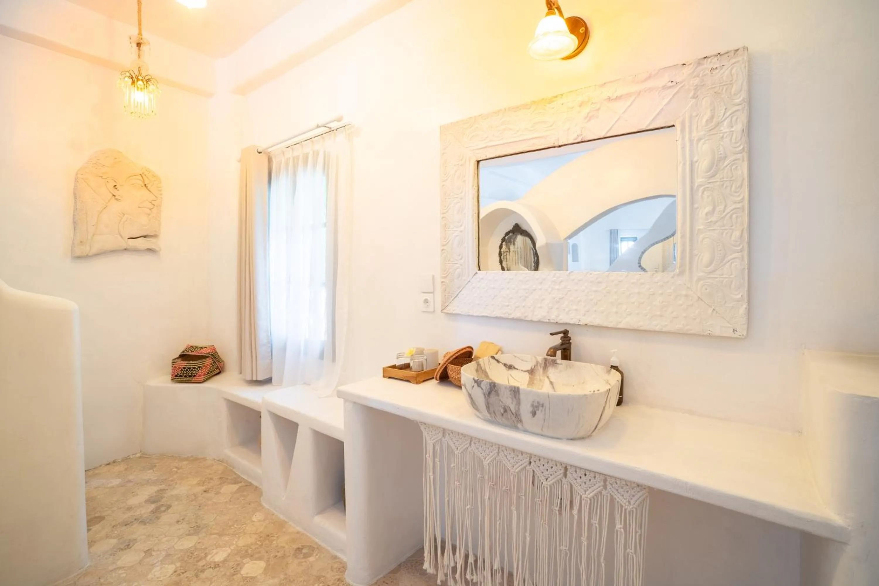 Bathroom in La Santa Rosa