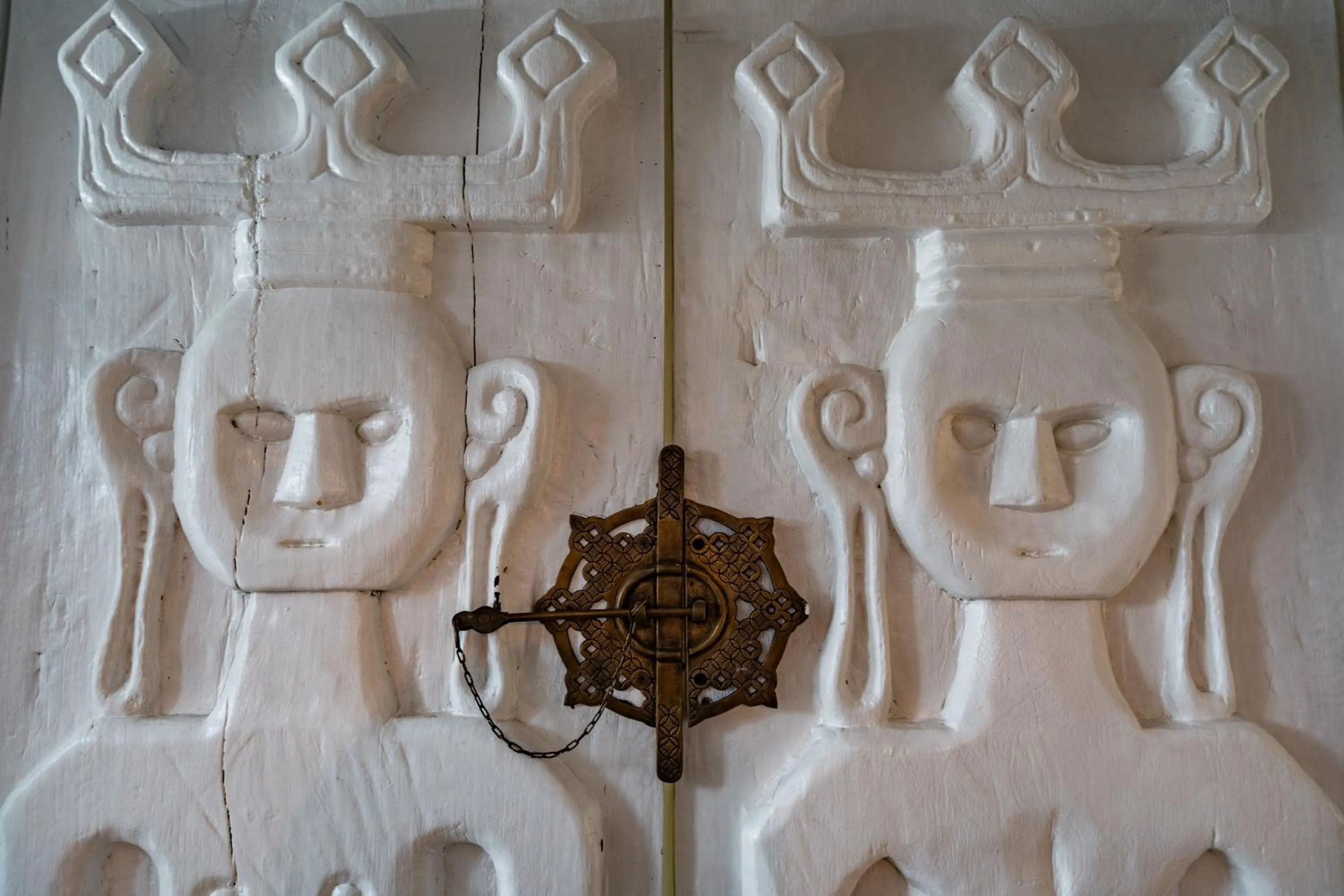 Decorative detail in La Santa Rosa