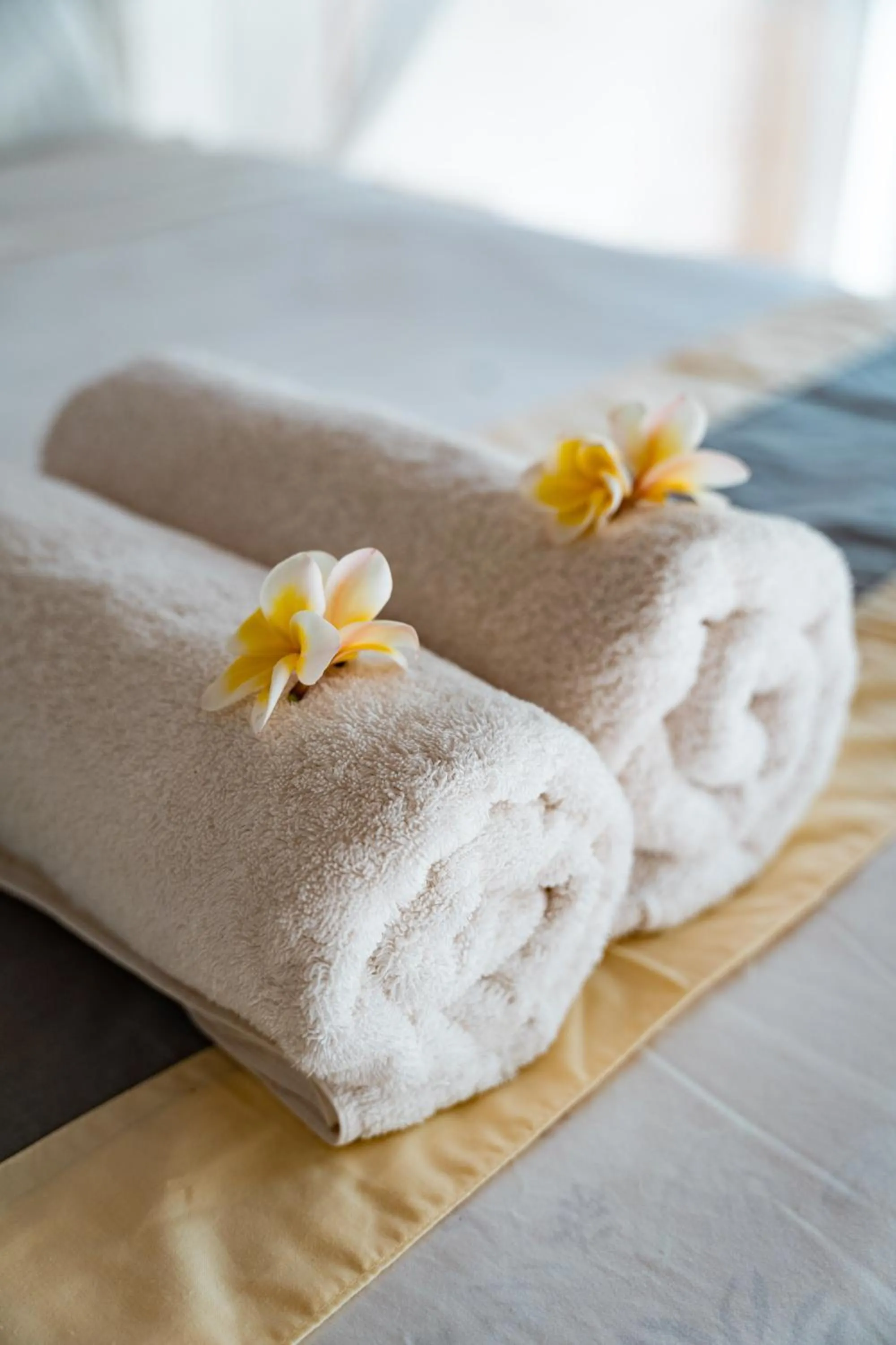 towels, Bed in La Santa Rosa