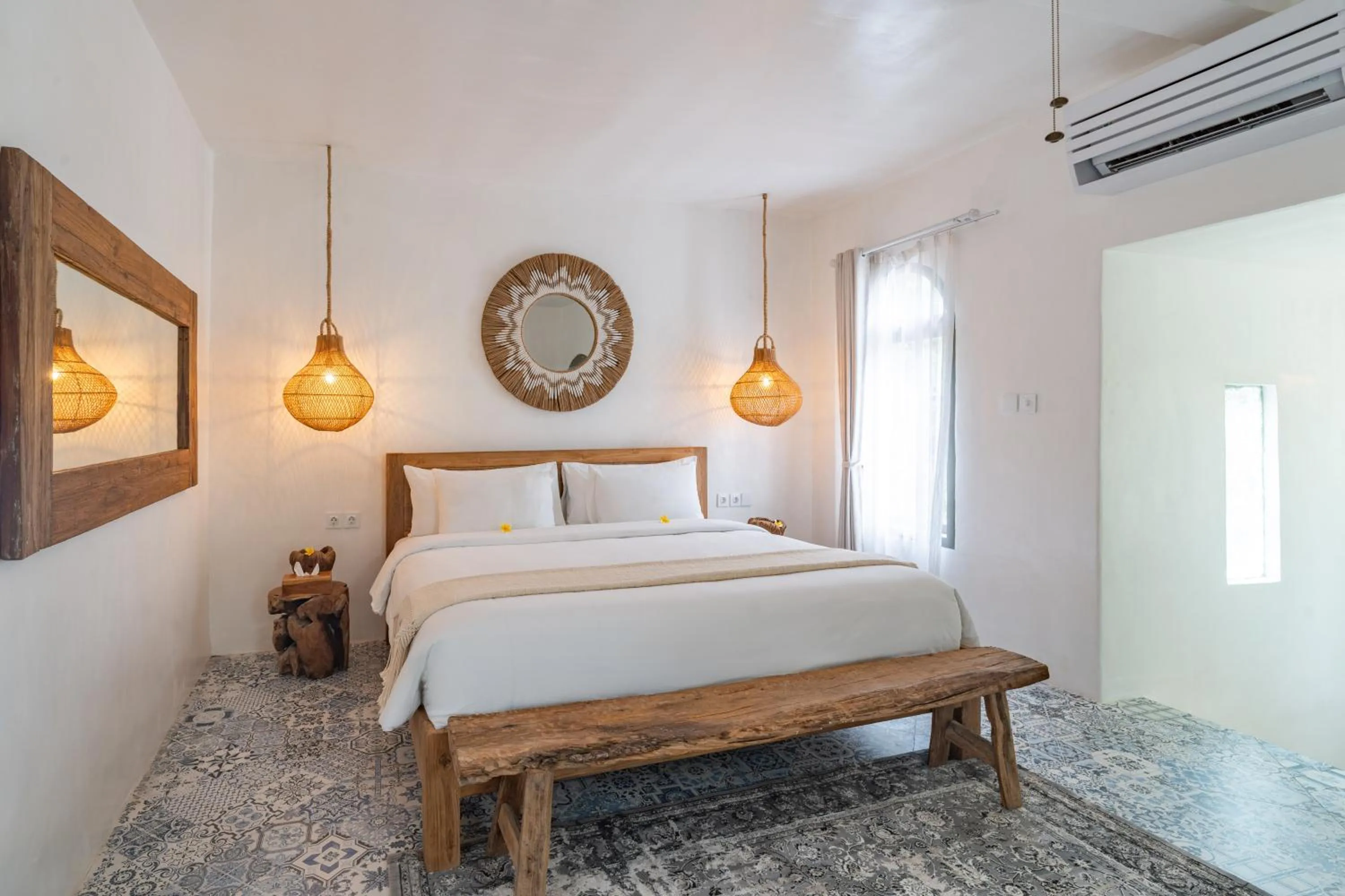 Bedroom, Bed in La Santa Rosa