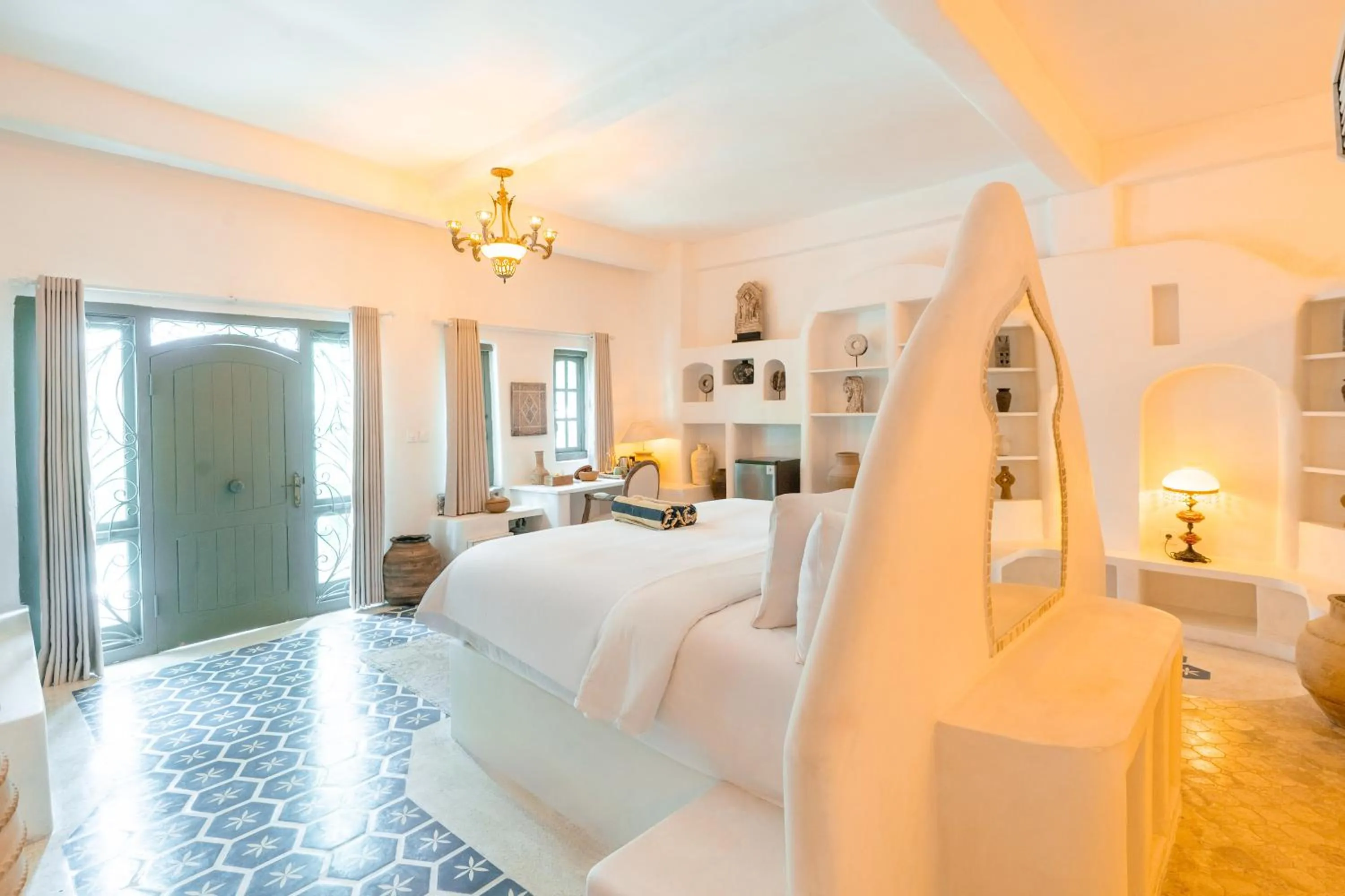 Bedroom, Bed in La Santa Rosa