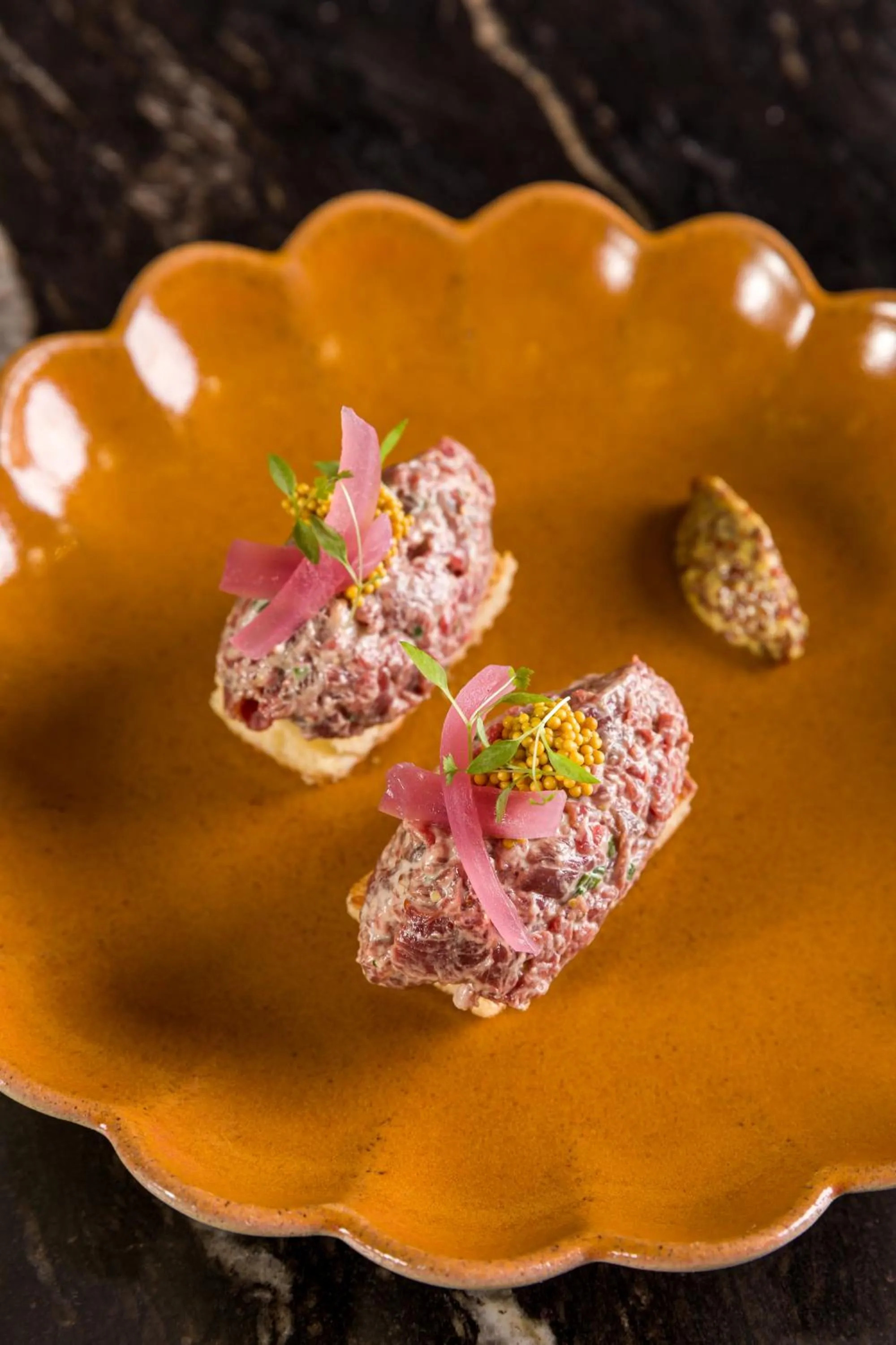 Food close-up in Maison Albar - Amoure - The Leading Hotels of the World