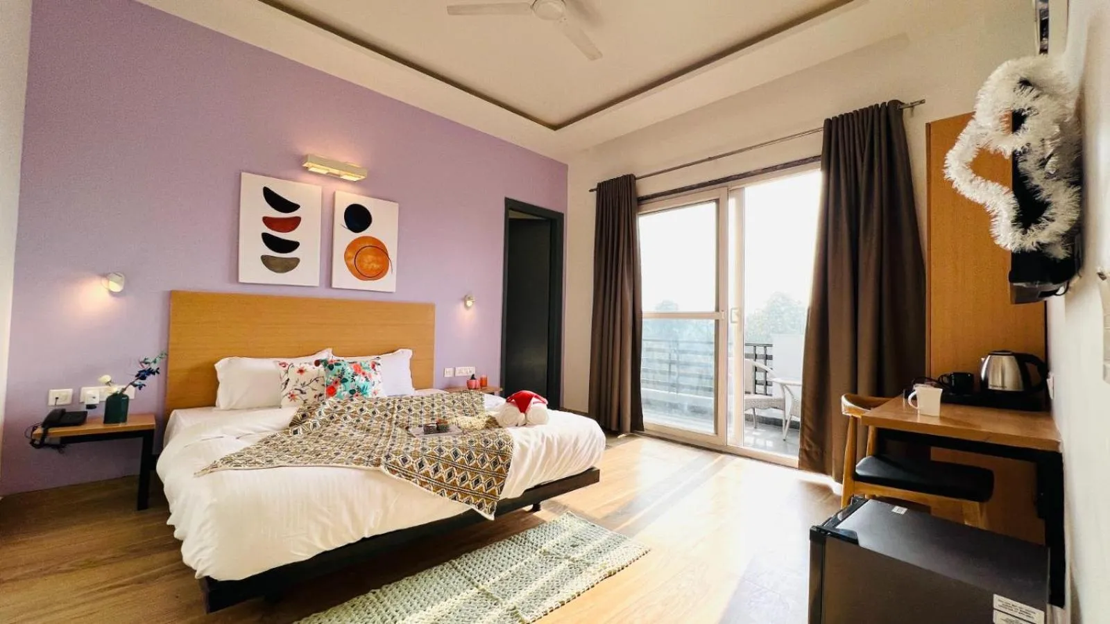 Bed in BluO Medicity - Boutique Hotel Gurgaon