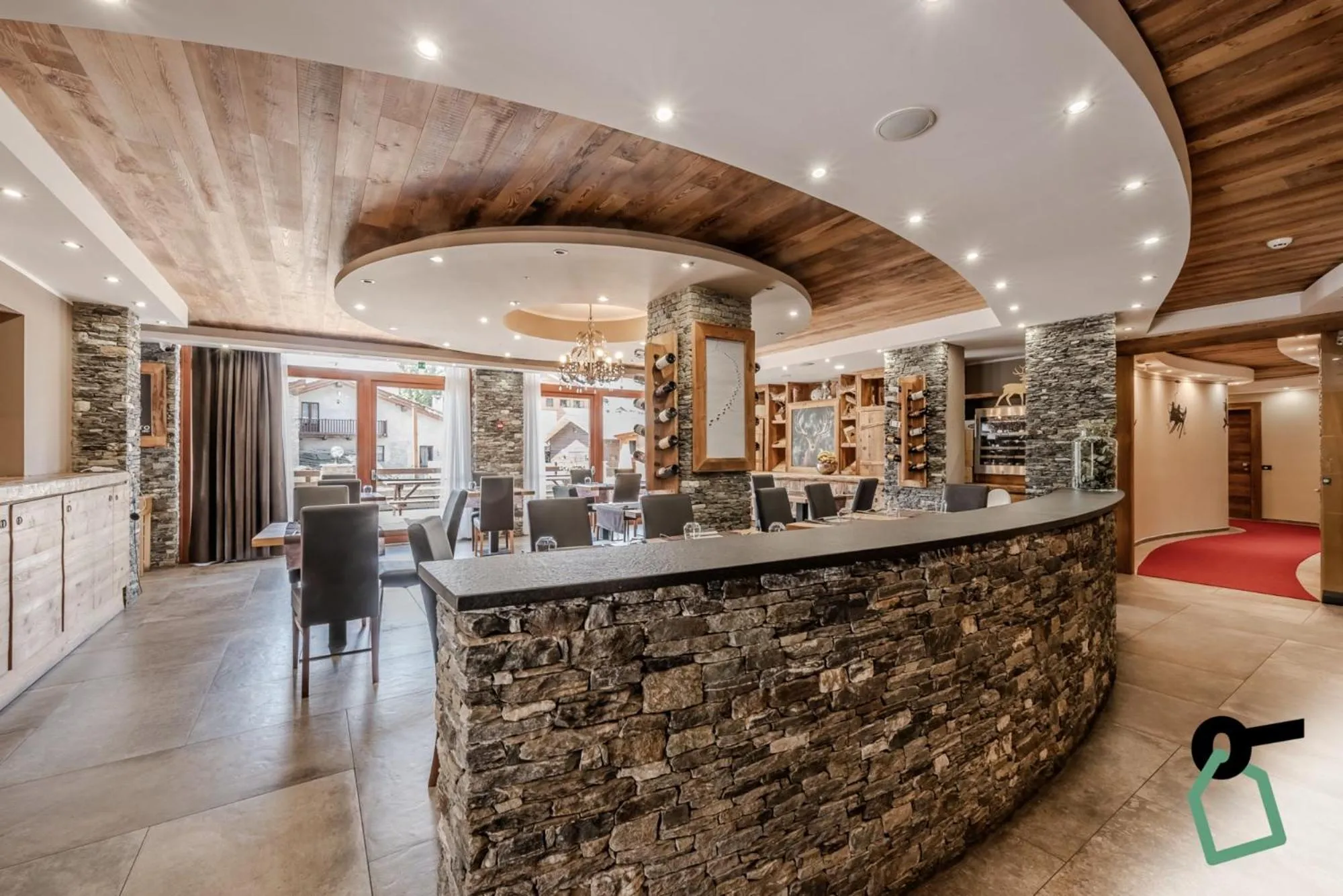 Lounge or bar in Hotiday Room Collection - Sauze Assietta