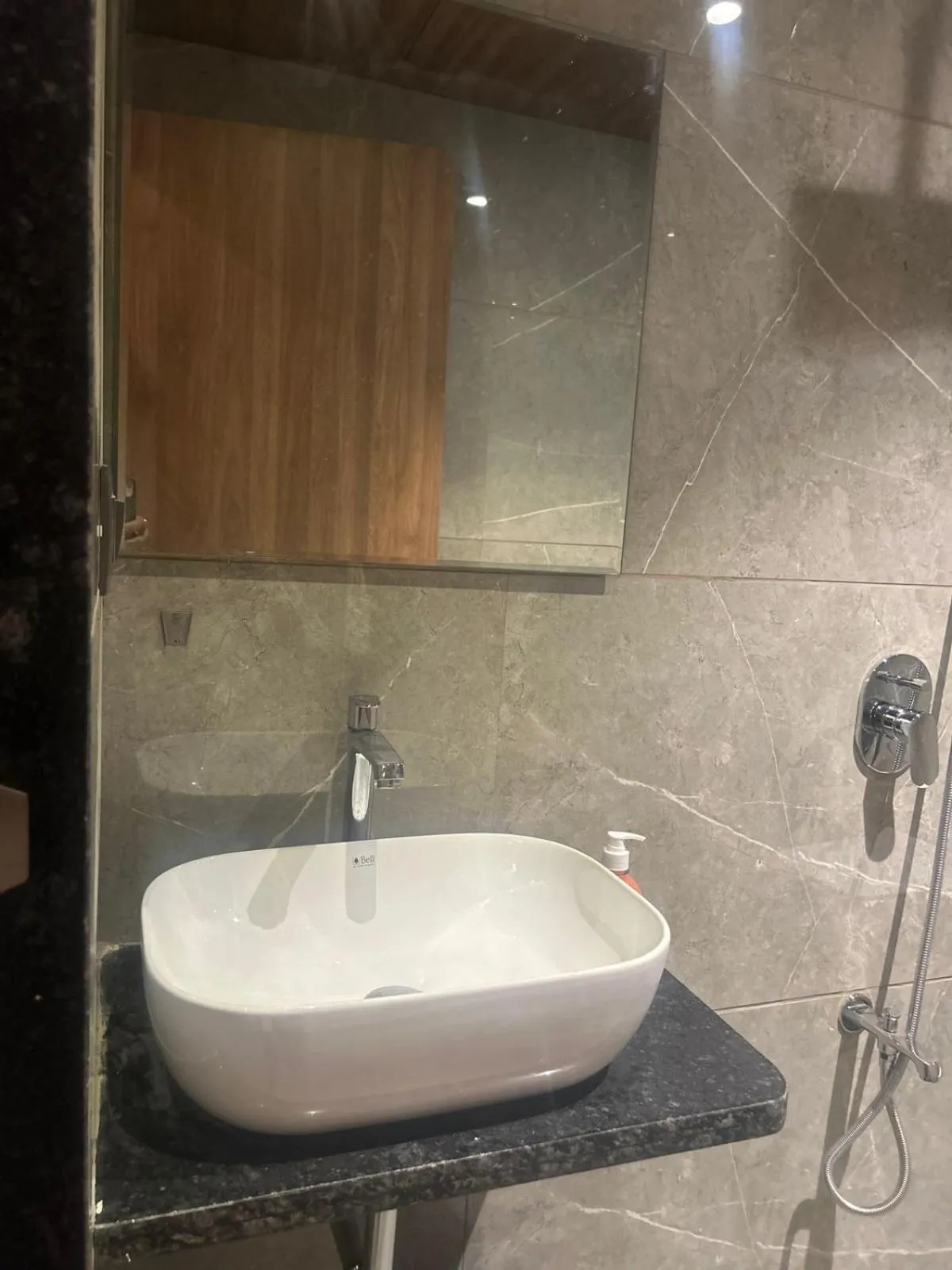 Bathroom in Hotel Aura Inn Airoli ,Digha