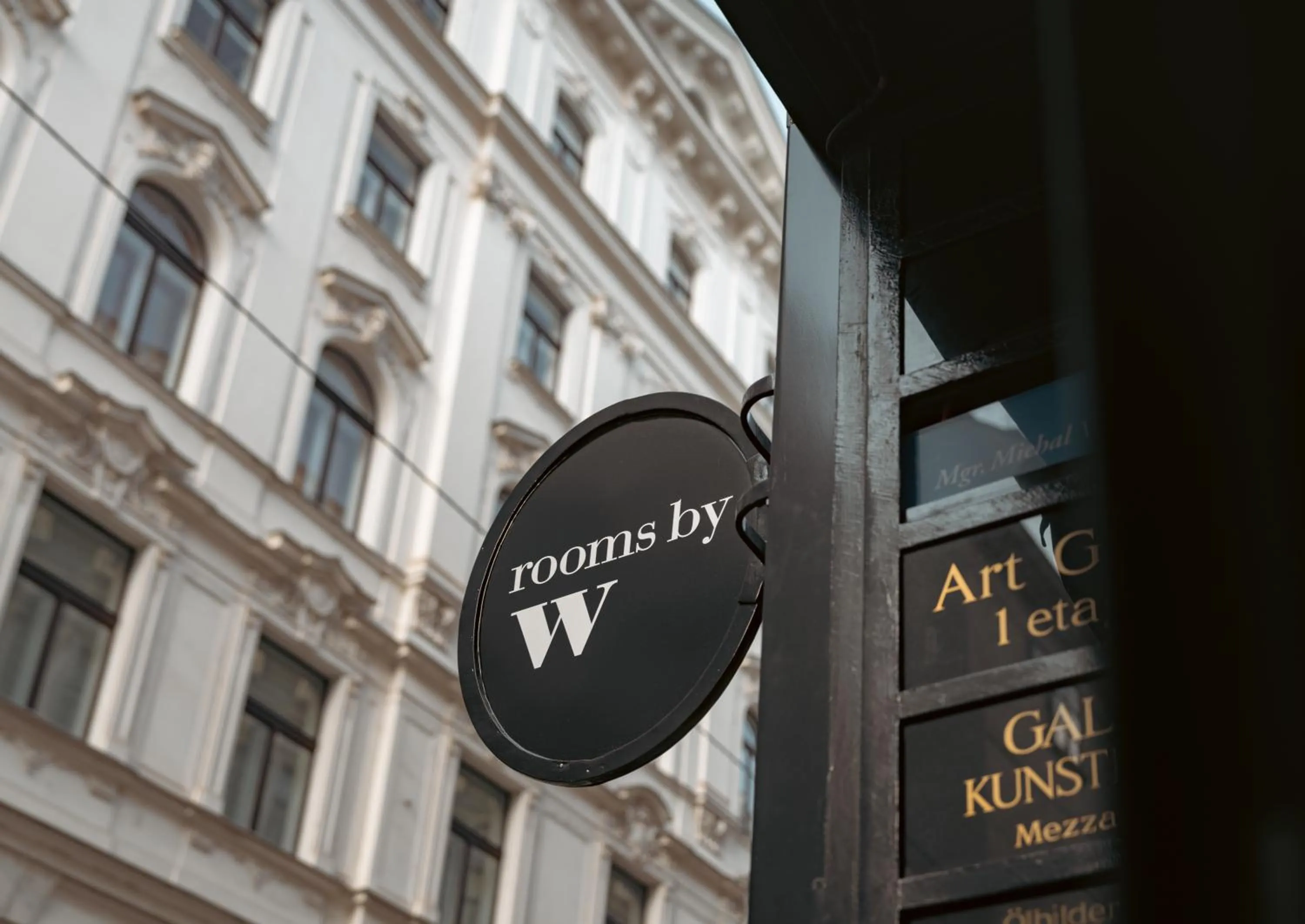 Logo/Certificate/Sign in Rooms by Wolfensson - Boutique Hotel