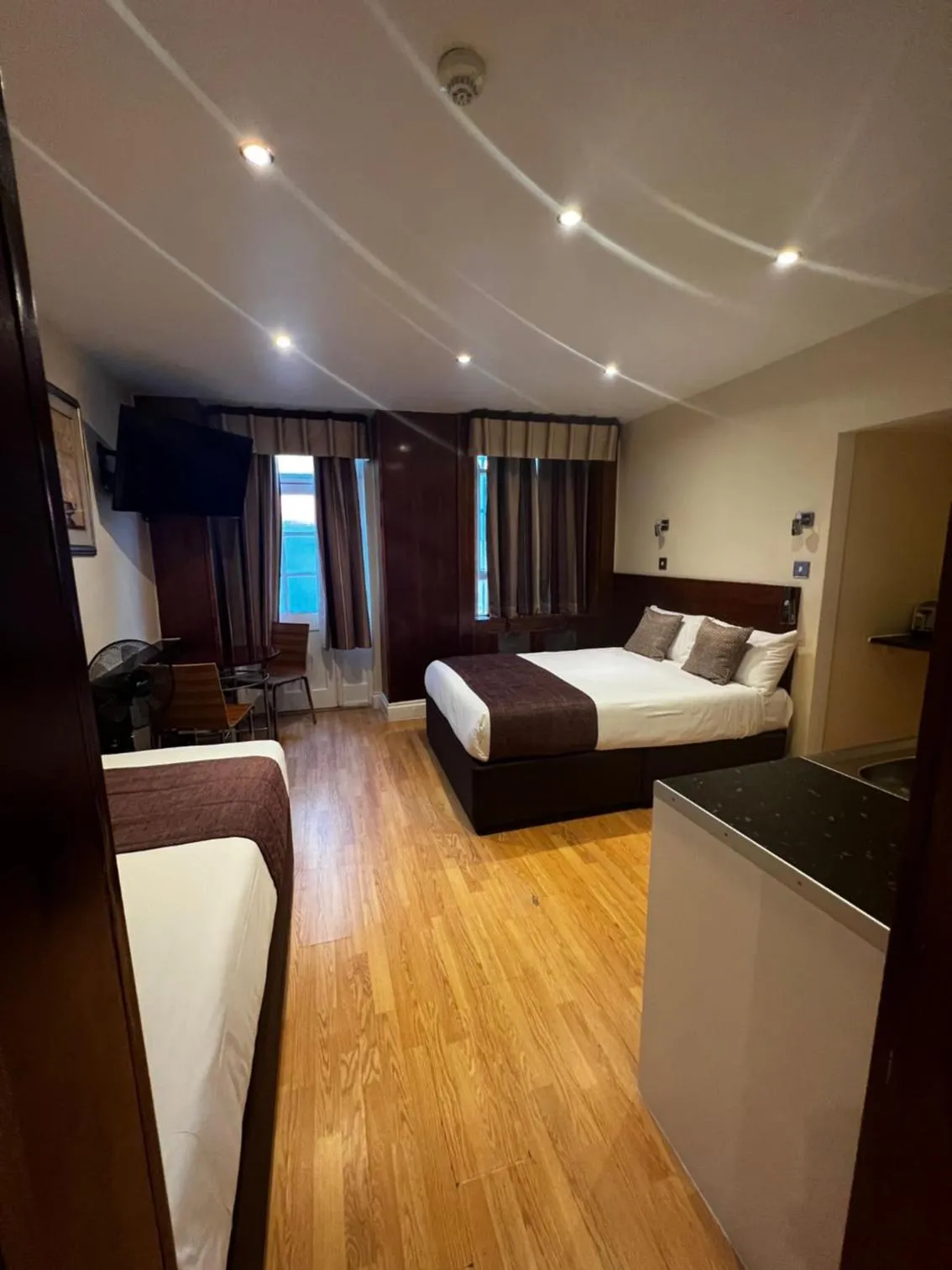 Bed in Garden View Hotel