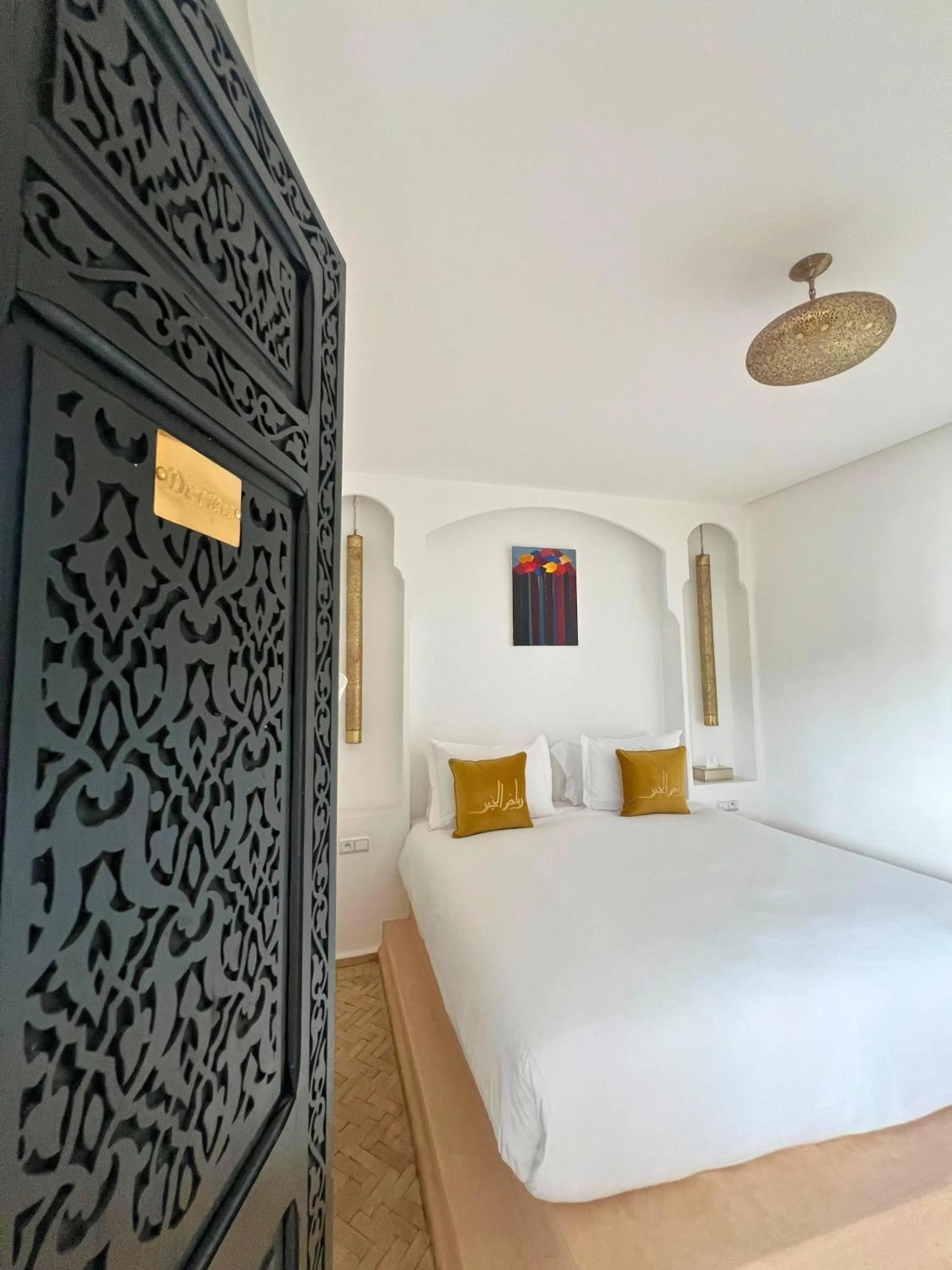 Bedroom, Bed in Riad El Khaeir - Piscine, Hamam & Spa