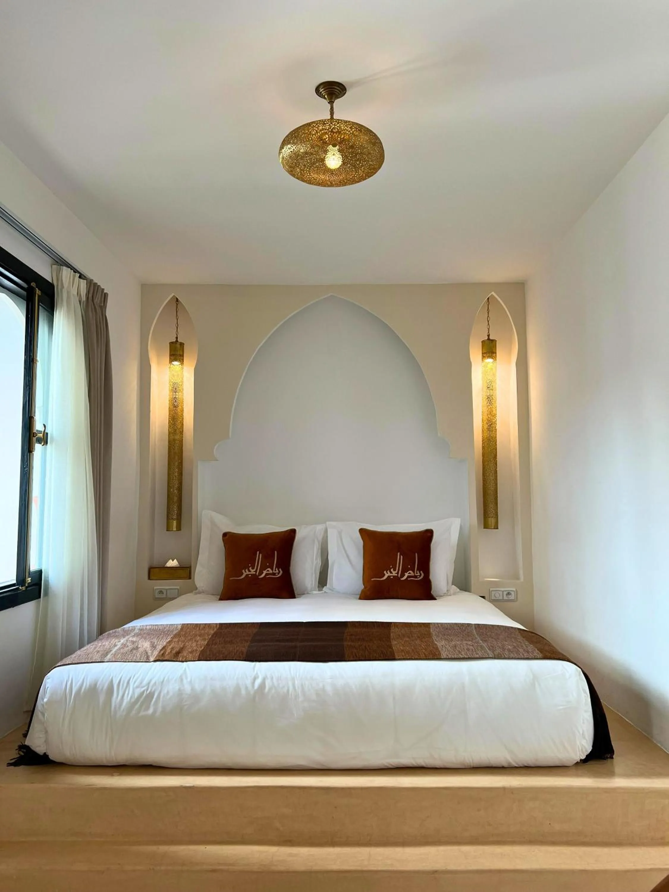 Bed in Riad El Khaeir - Piscine, Hamam & Spa