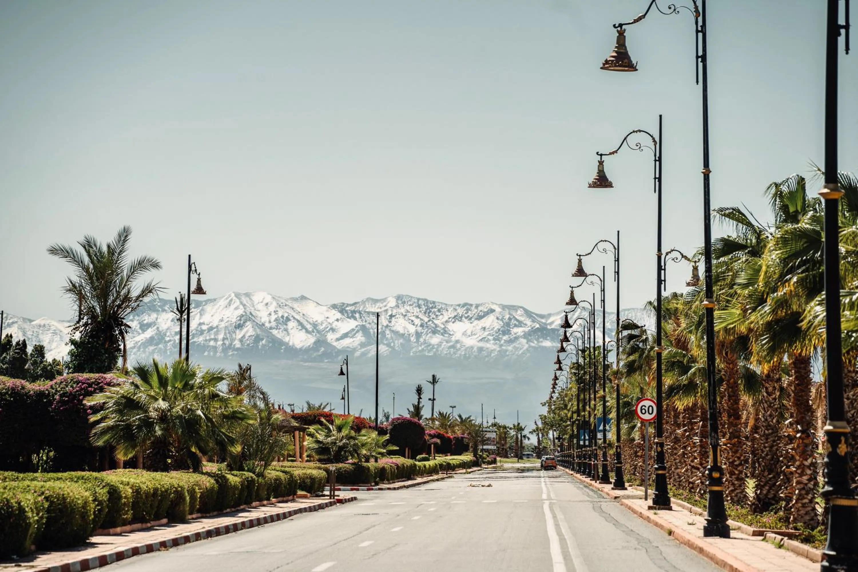 Mountain view in Riad El Khaeir - Piscine, Hamam & Spa